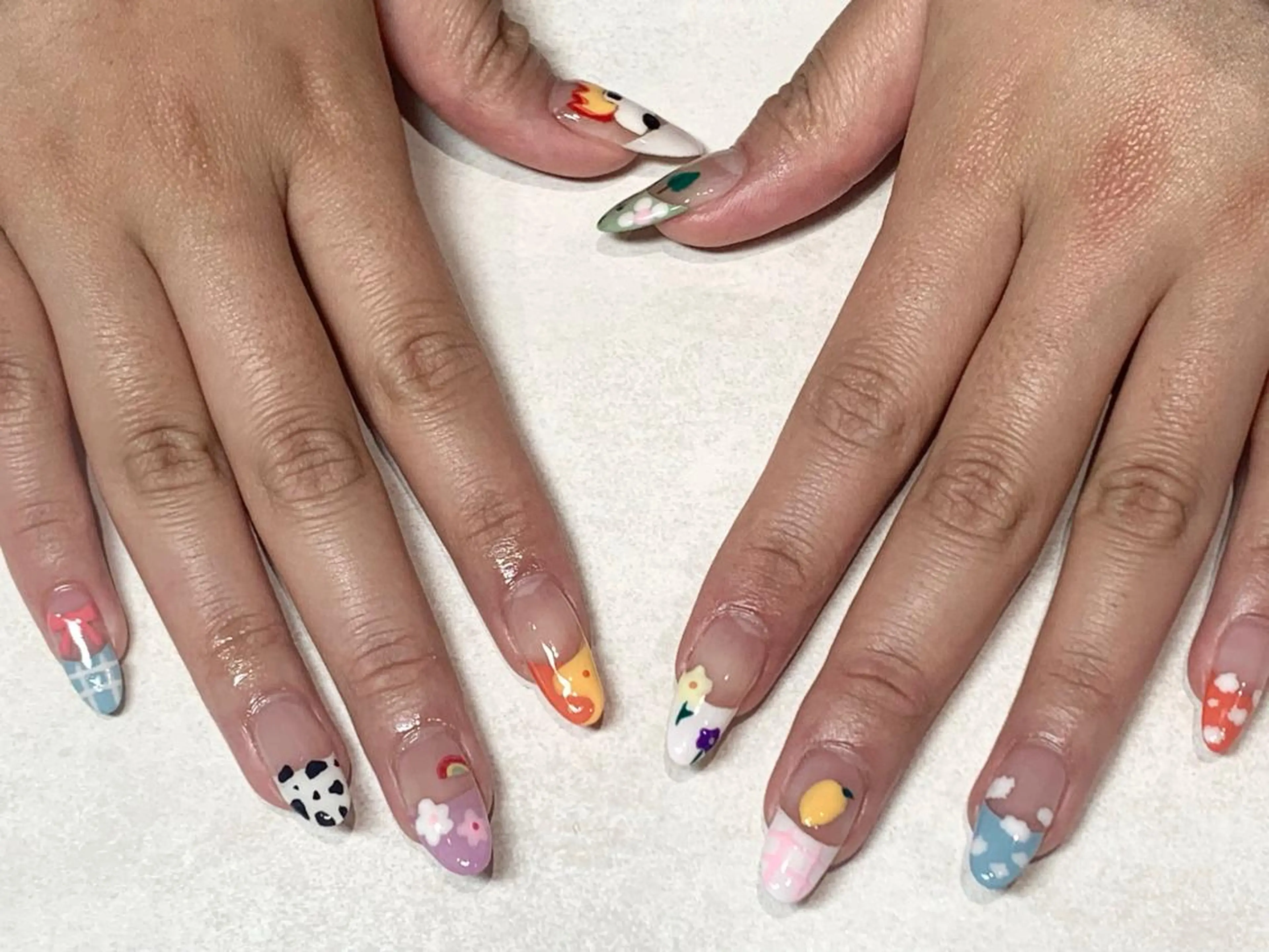 ネイル ハンドネイル 金田 純香のネイルデザイン