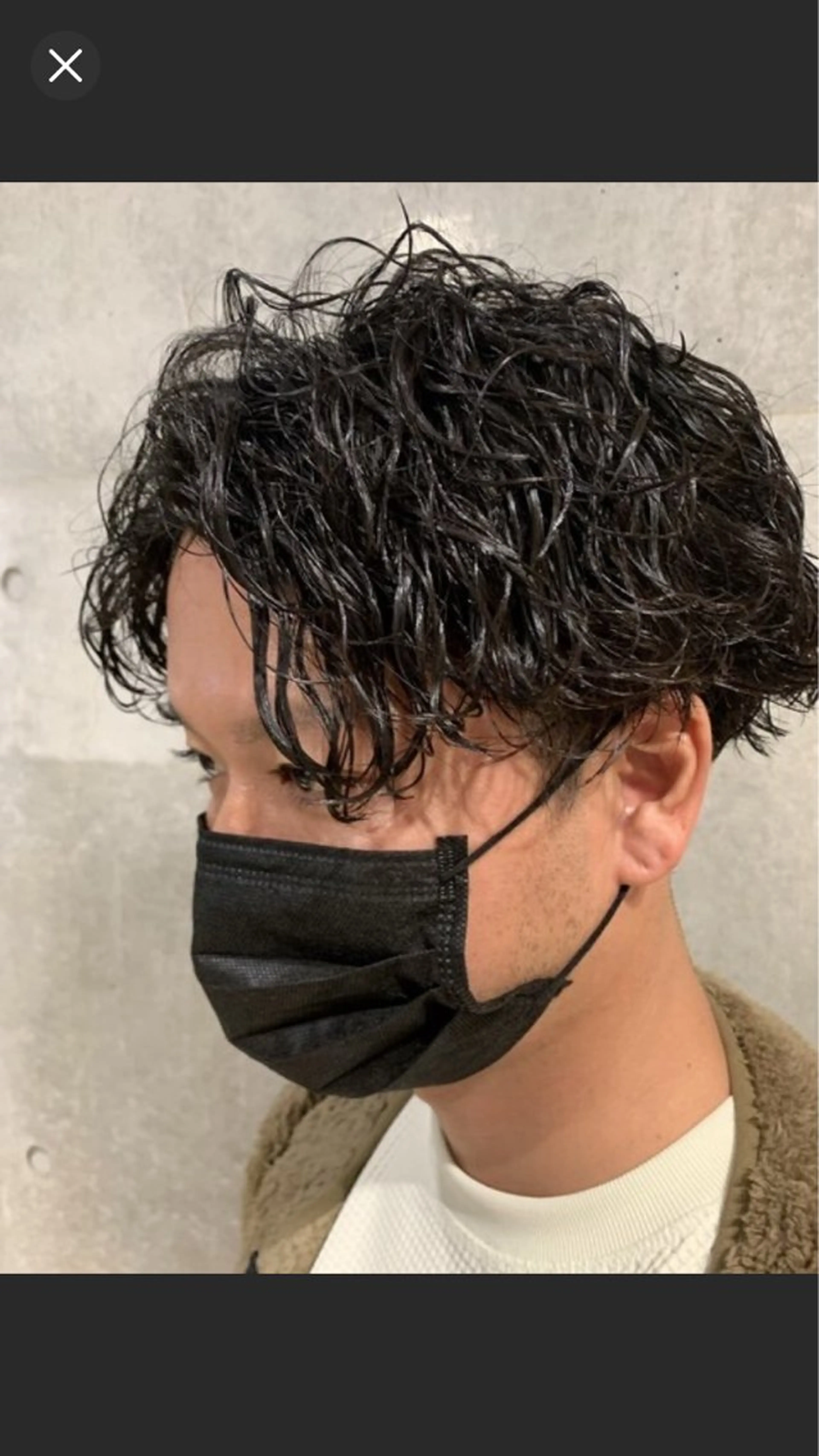 パーマ メンズ メンズパーマ メンズツイストパーマ ツイストパーマ カラー/カット パーマtoshikiのヘアスタイル