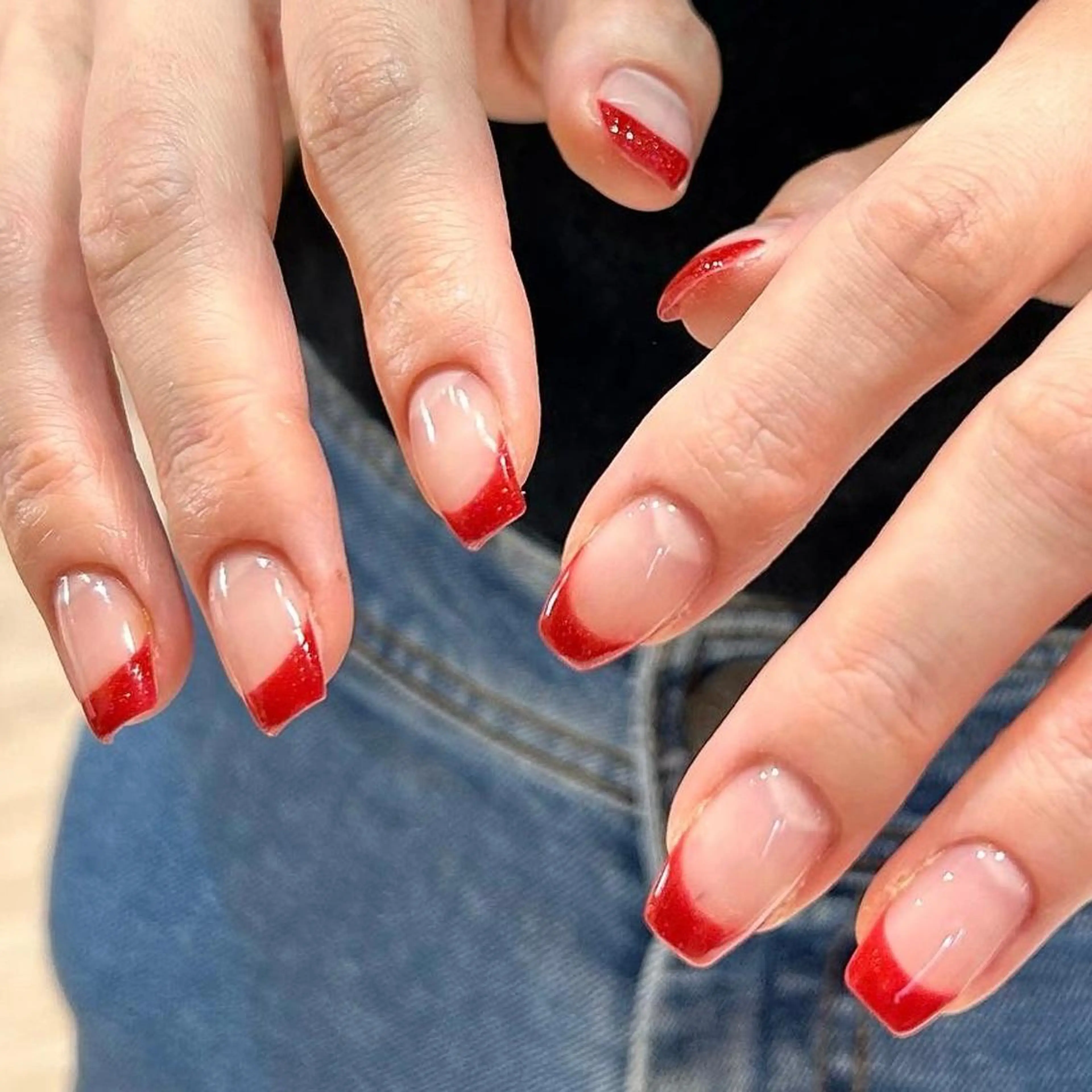 ネイル フレンチネイル ハンドネイル Chipieee manamiのネイルデザイン