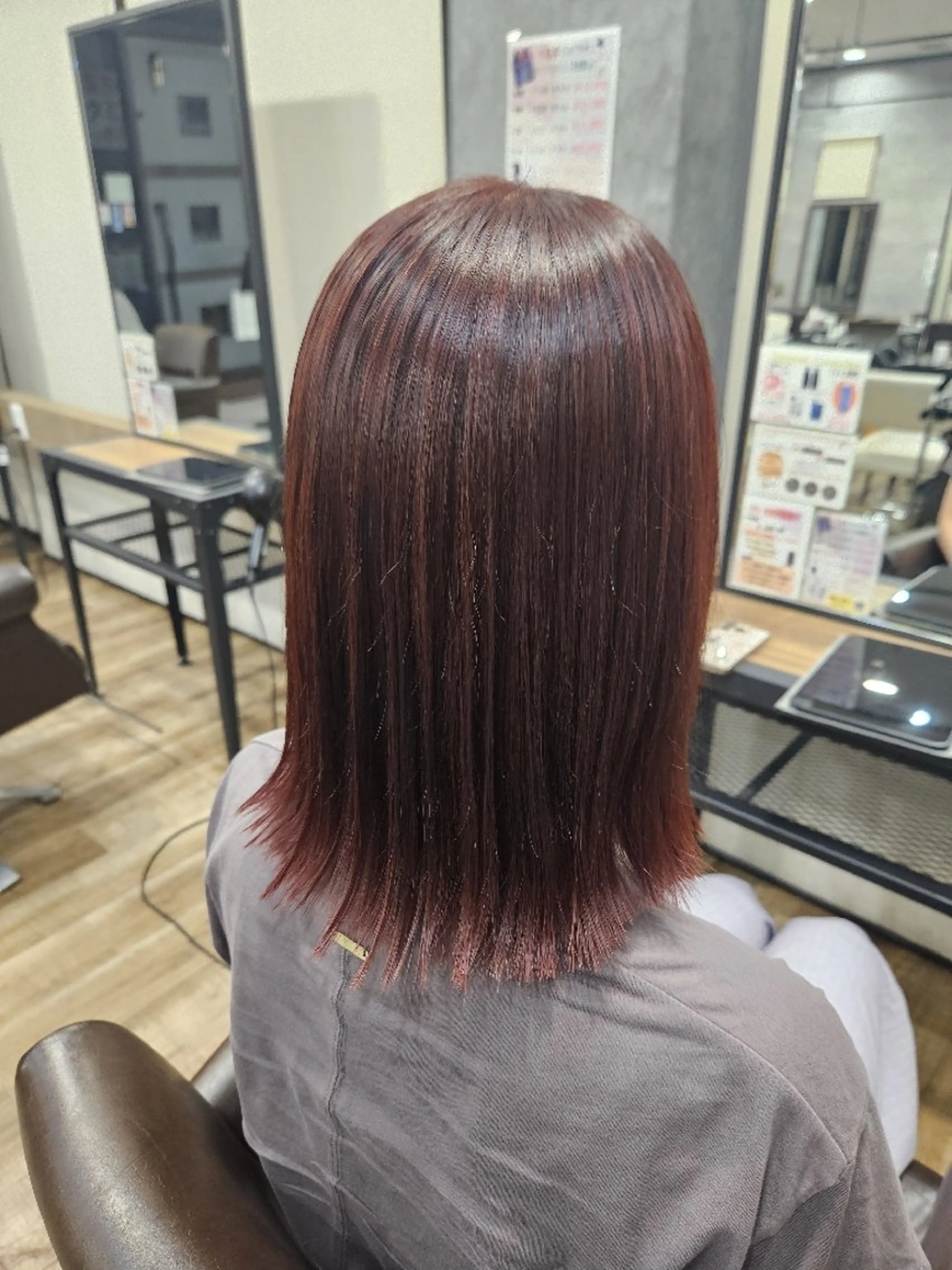 ミディアム 山田 一輝のヘアスタイル