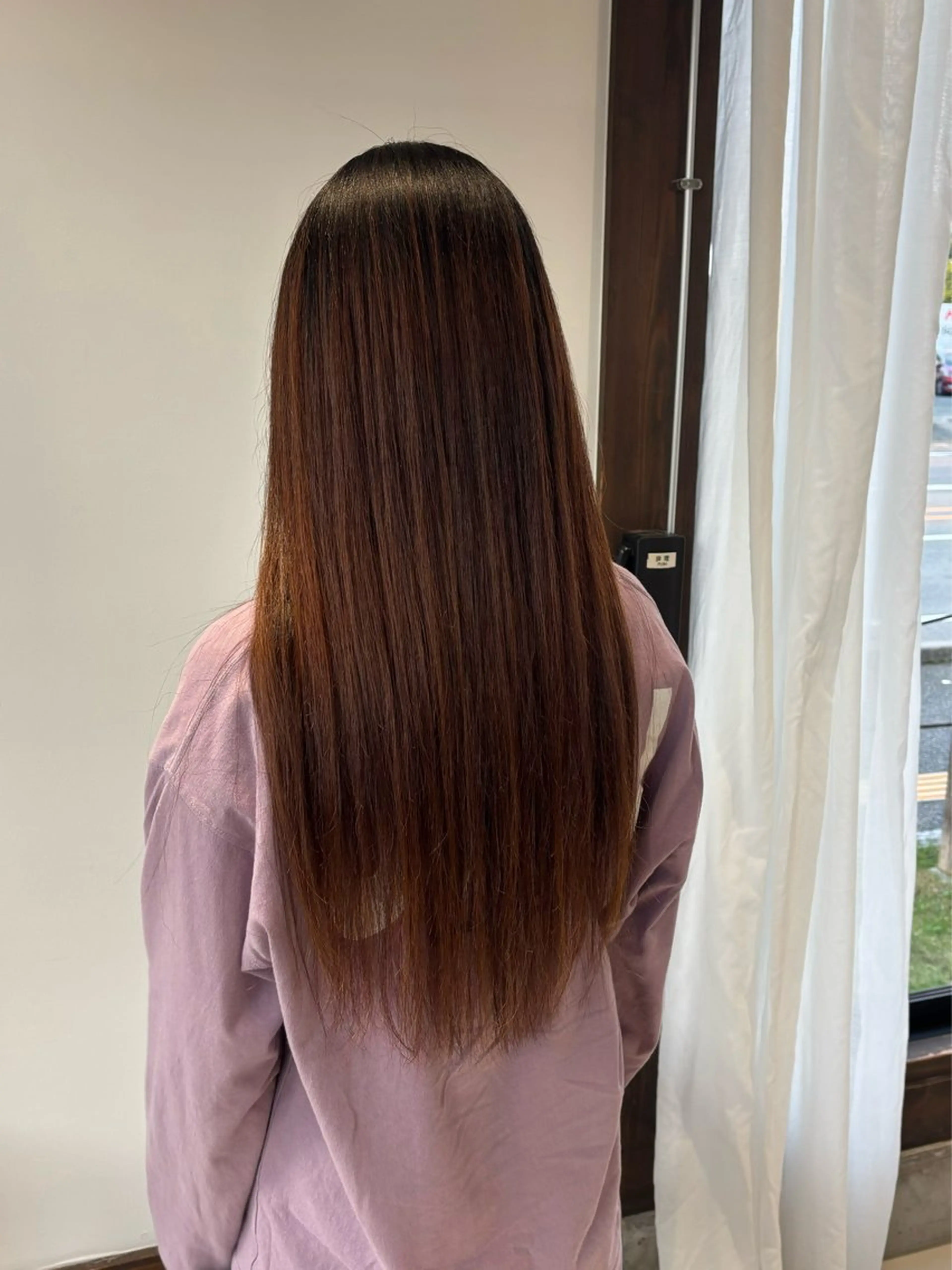 「縮毛矯正」の写真