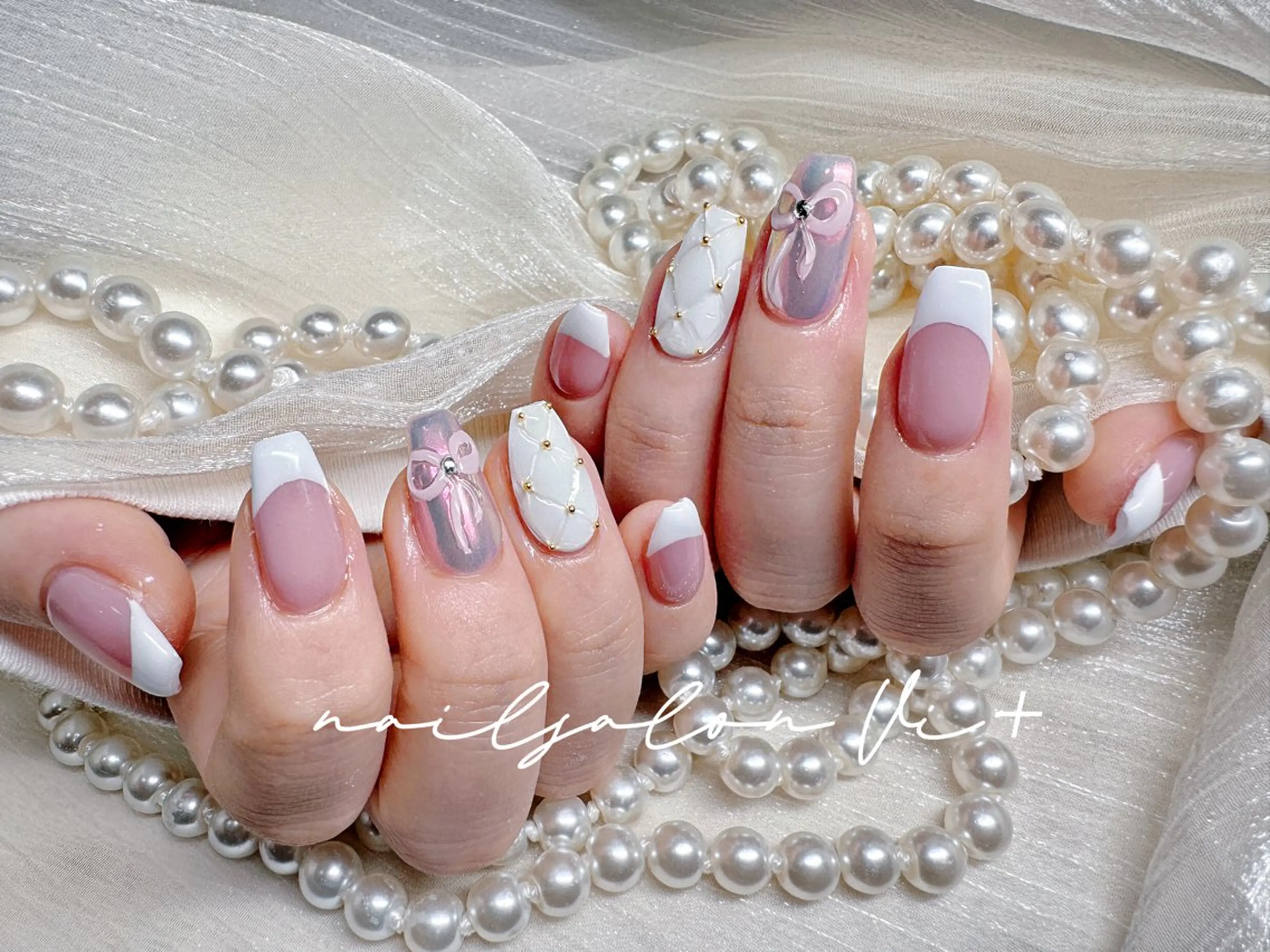 ネイル ハンドネイル ✨Nailsalon Vi+✨のネイルデザイン