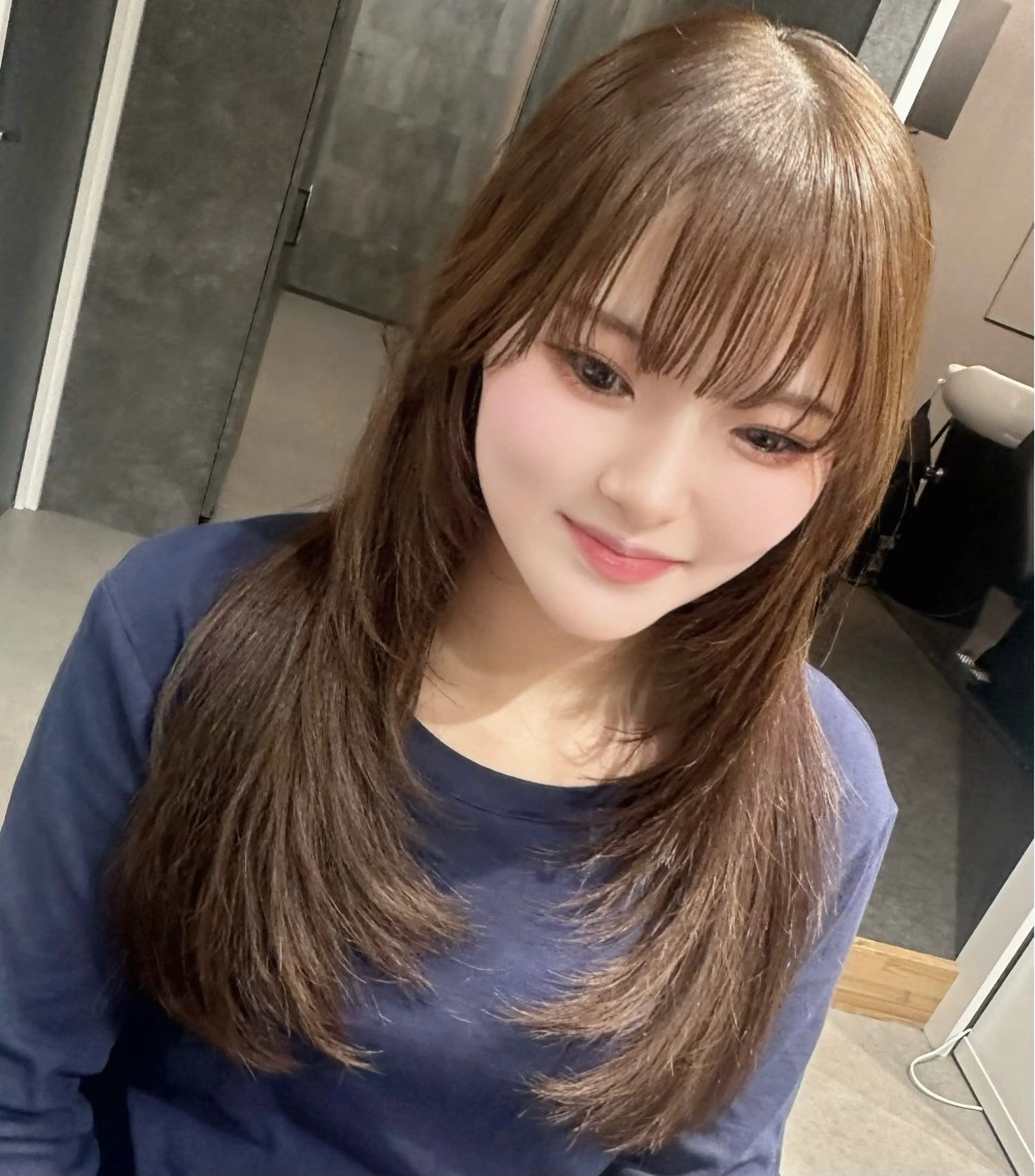 ロング レイヤーカット Hair salon Clair所属・森 沙織のヘアスタイル