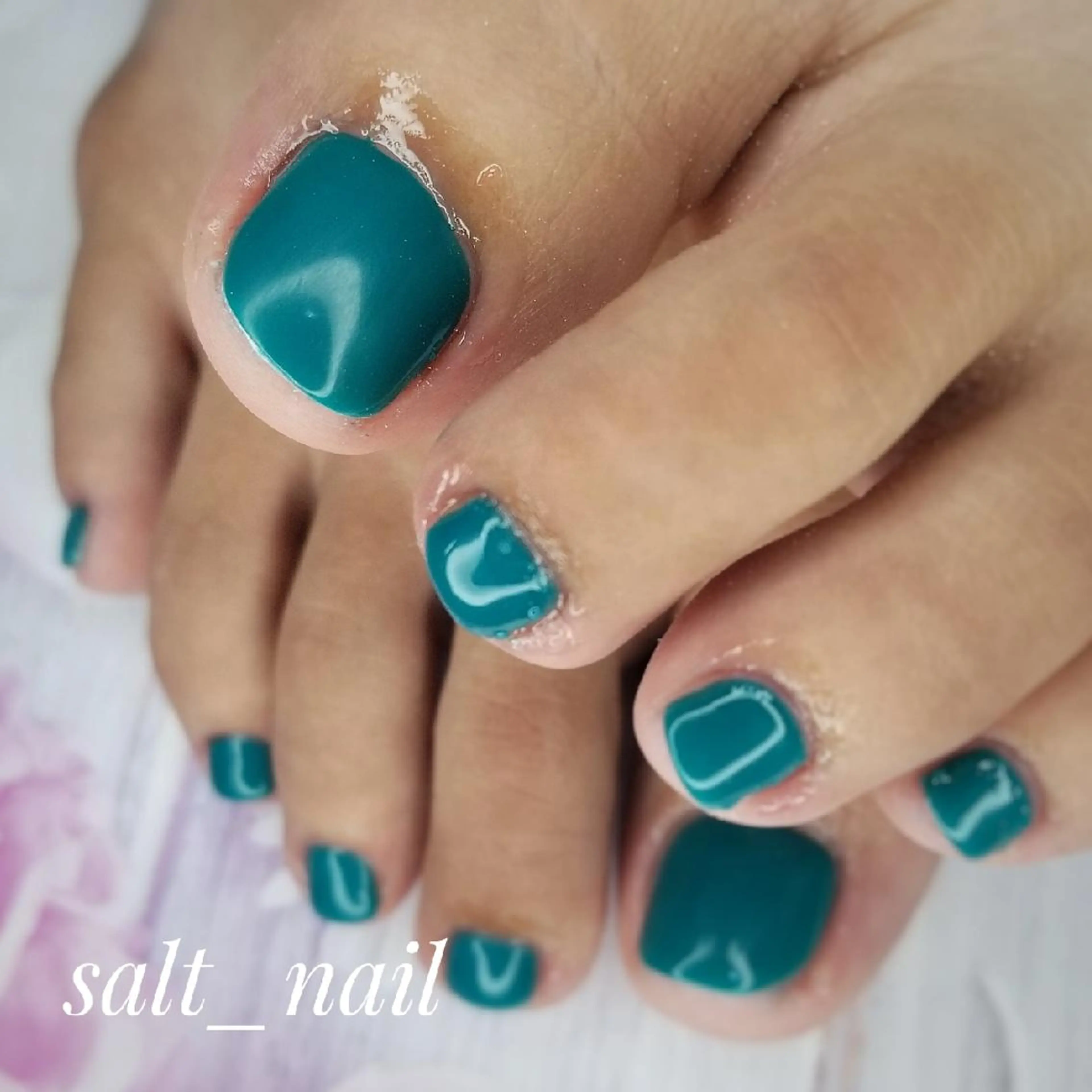 ネイル ワンカラーネイル 個人サロン saltnailのネイルデザイン