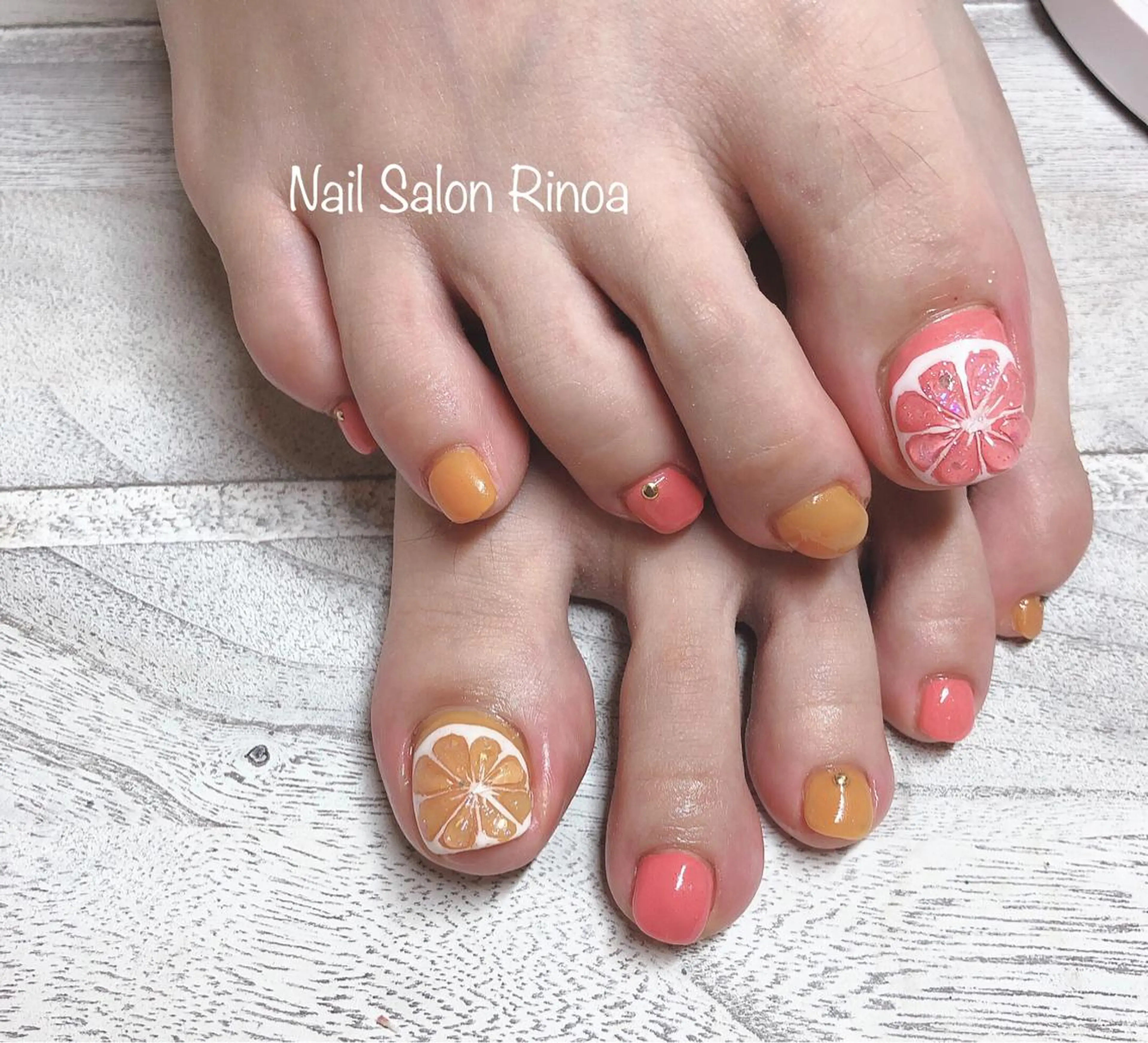ネイル Nail Salon Rinoaのネイルデザイン