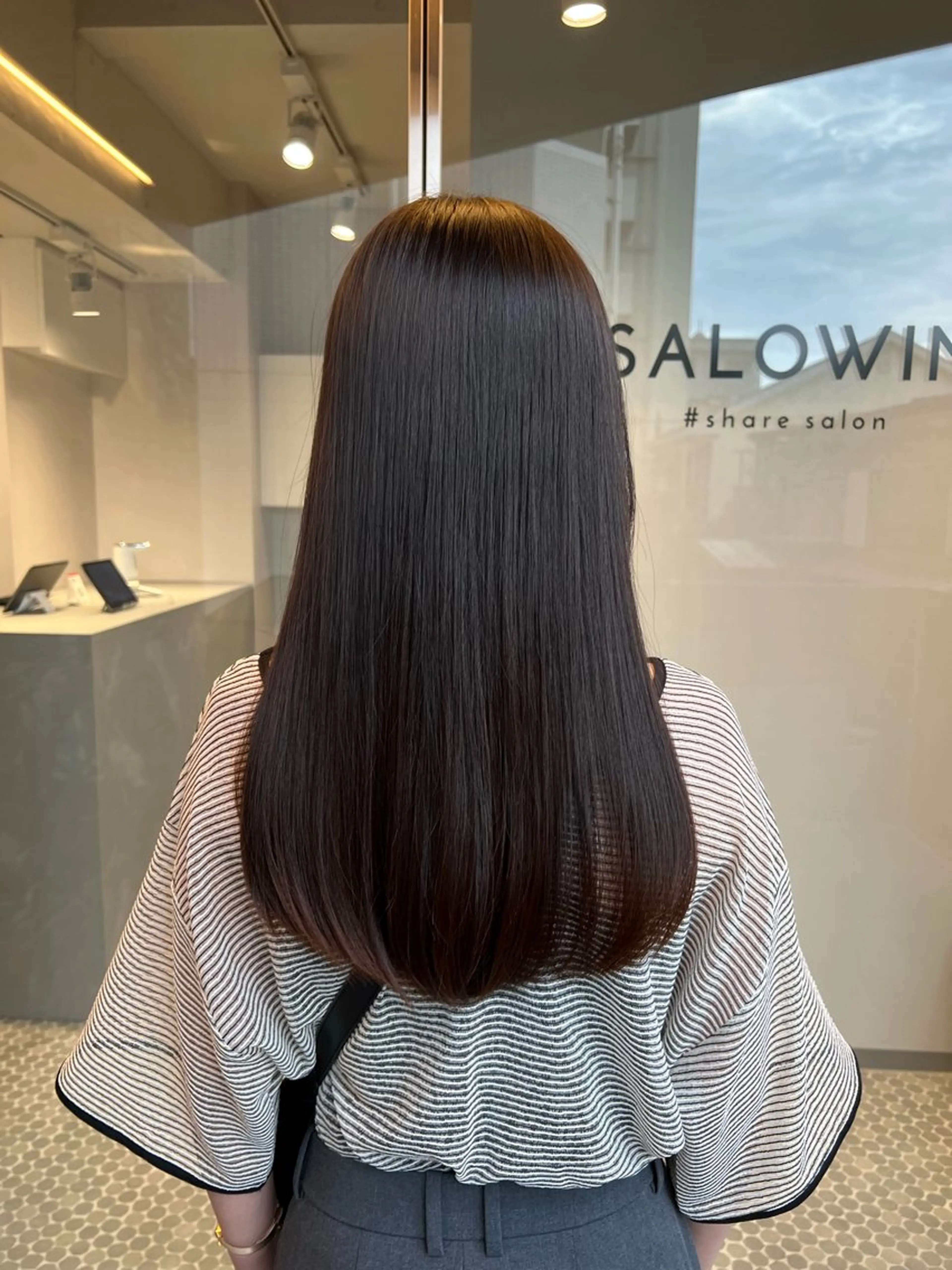 ロング カット トリートメント 樋野 亮のヘアスタイル