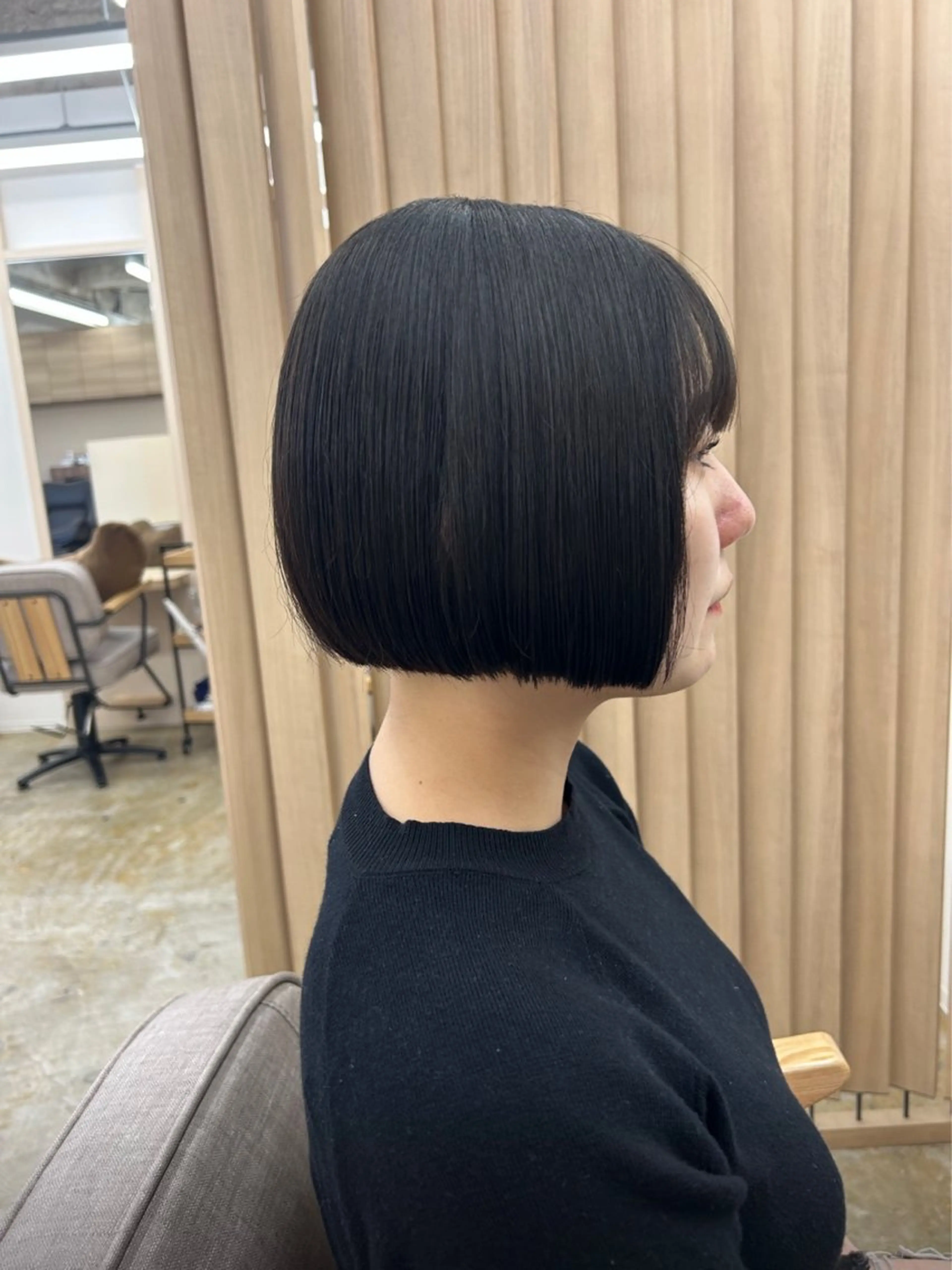 ショート ショートボブ ボブ ショートヘア 韓国ヘア nanahaのヘアスタイル