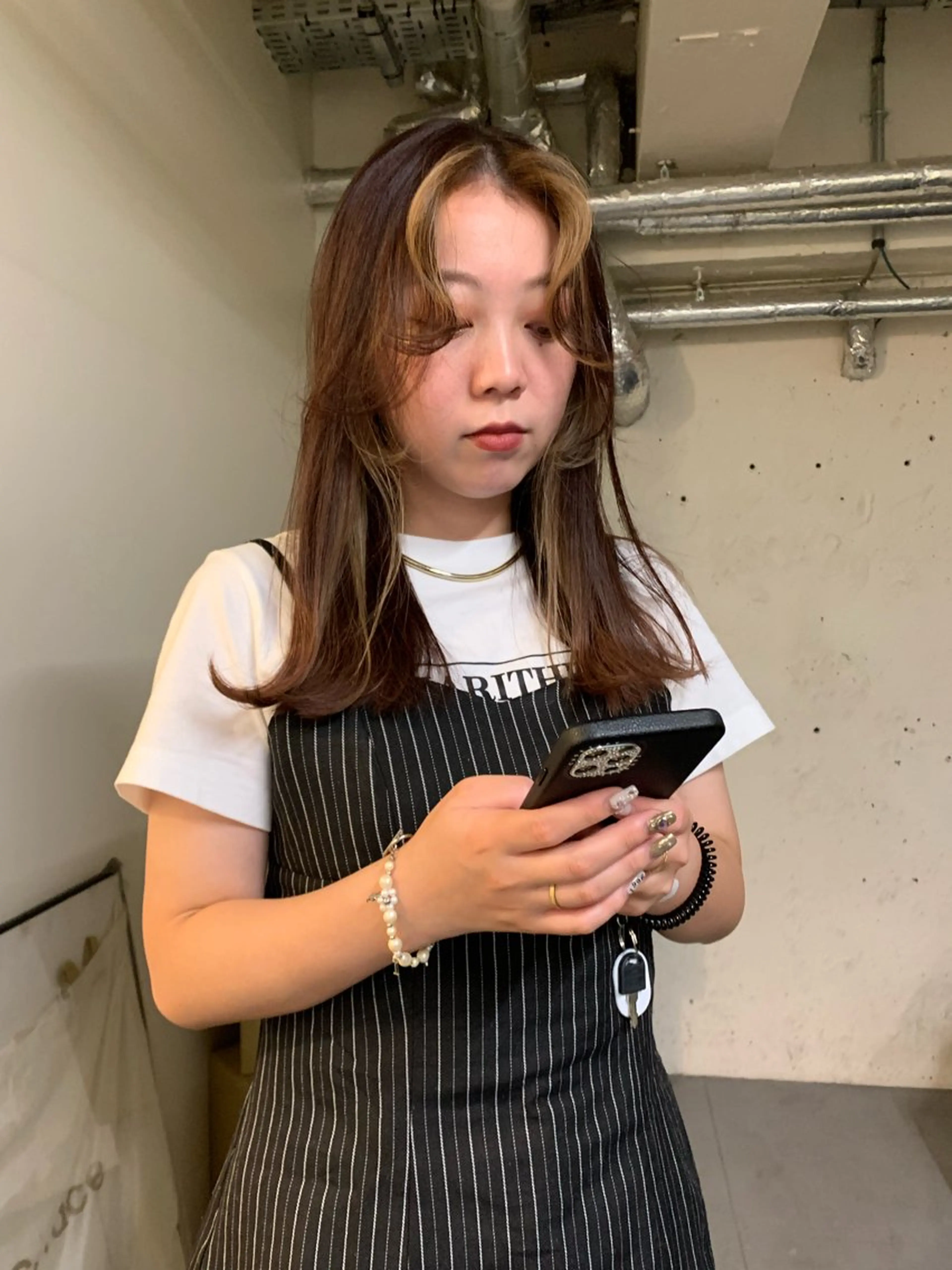 ロング カラー ハッシュカット/ MAYAのヘアスタイル