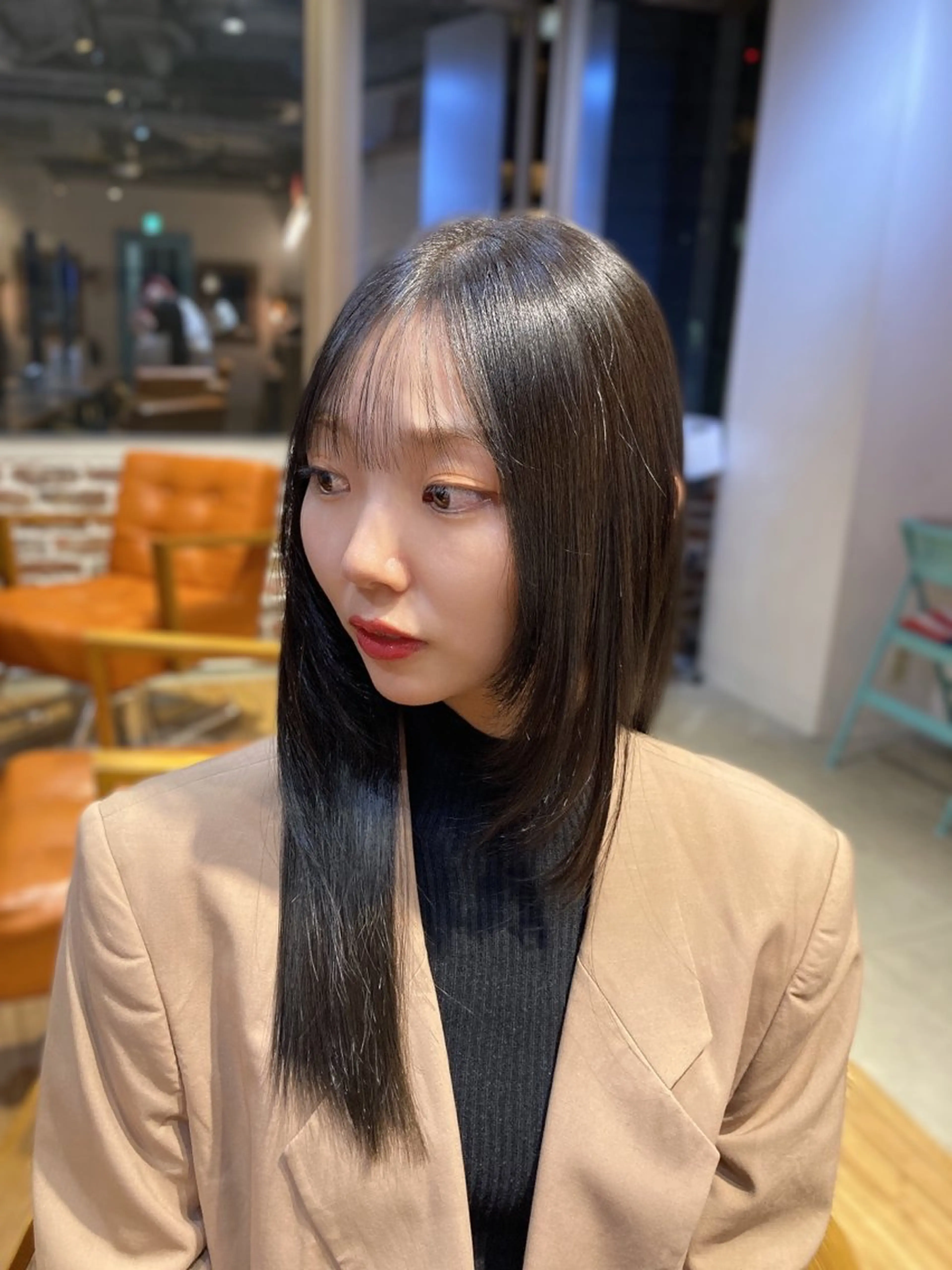 ロング カラー ヘアカラー 横浜美容室／暖色系 michika🌹のヘアスタイル