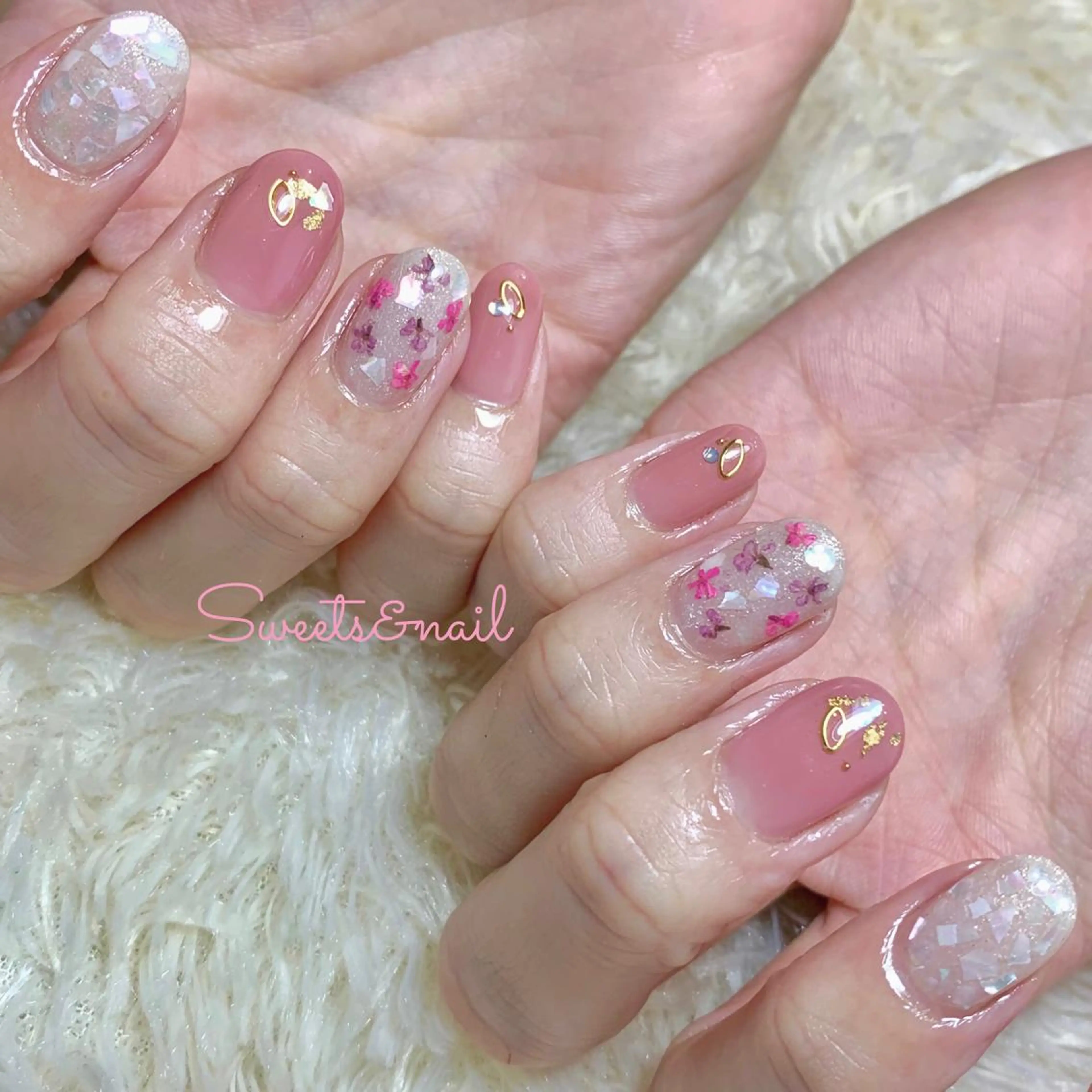 ネイル ジェルネイル Sweets＆ nail みなこのネイルデザイン