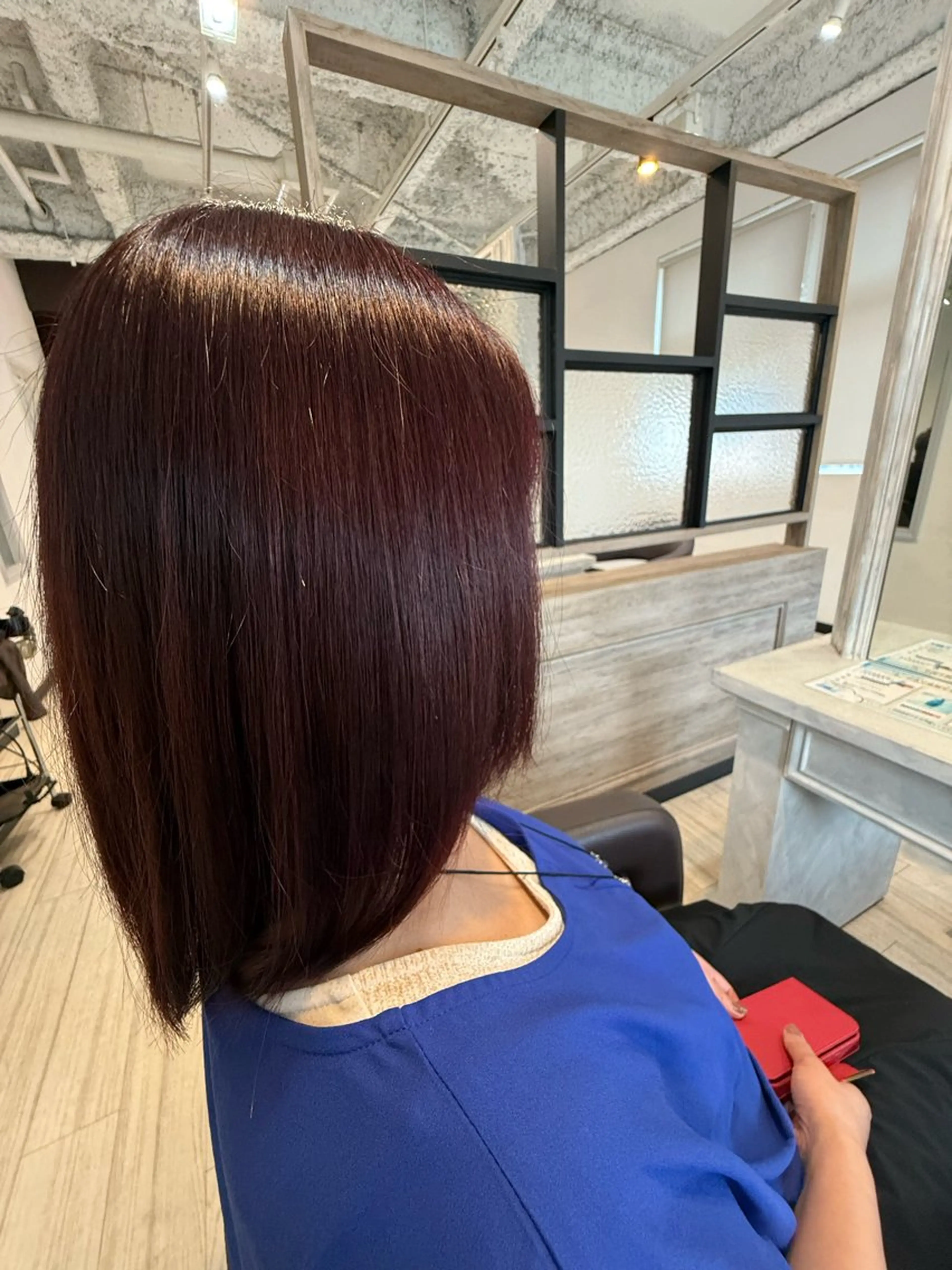 格安ブリーチなしワンカラー🩷の写真