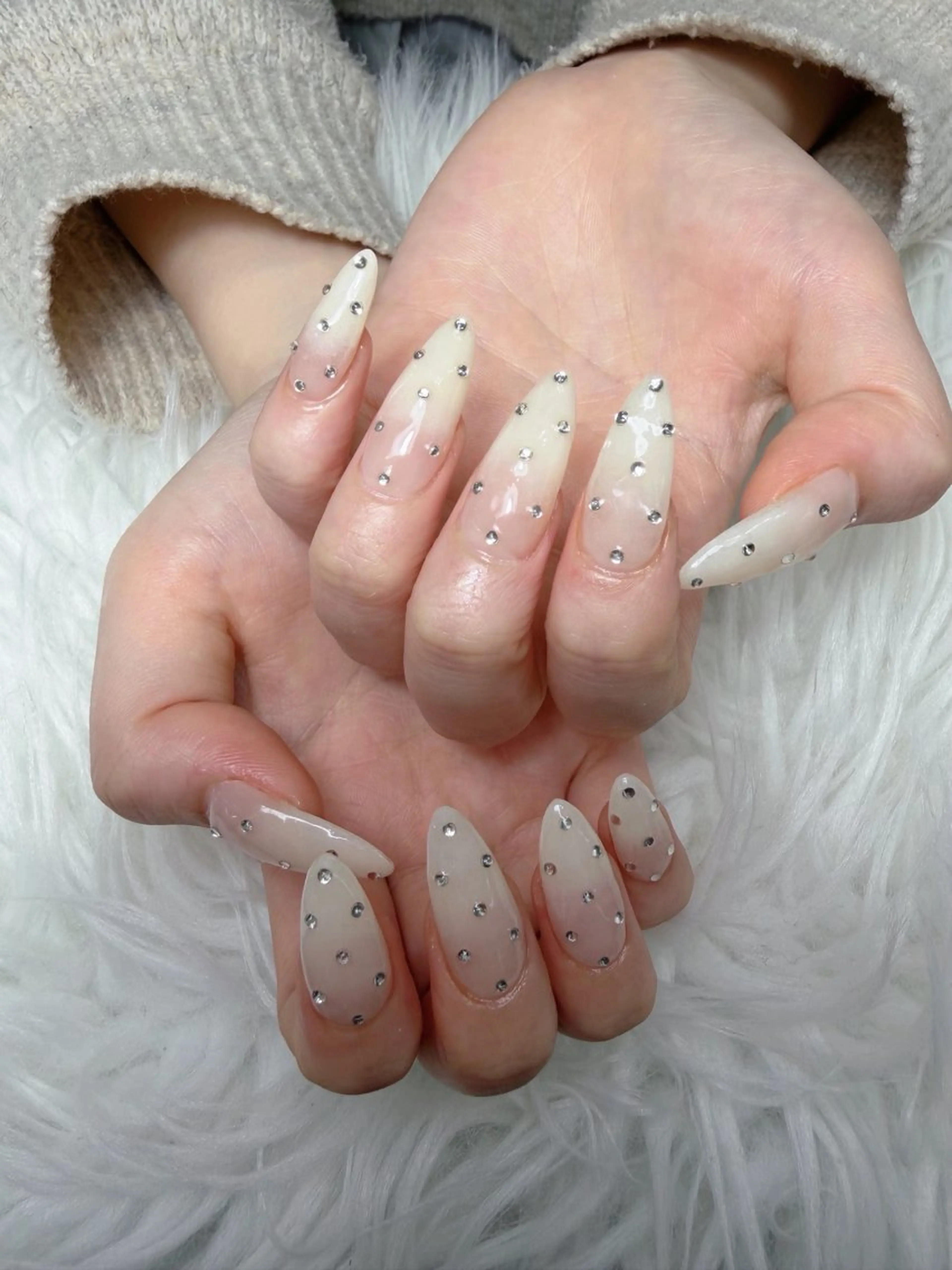 ネイル アートネイル ジェルネイル マグネットネイル ニュアンスネイル シンプルネイル ハンドネイル Ryunail所属・Ryu Nail NekoChanのネイルデザイン