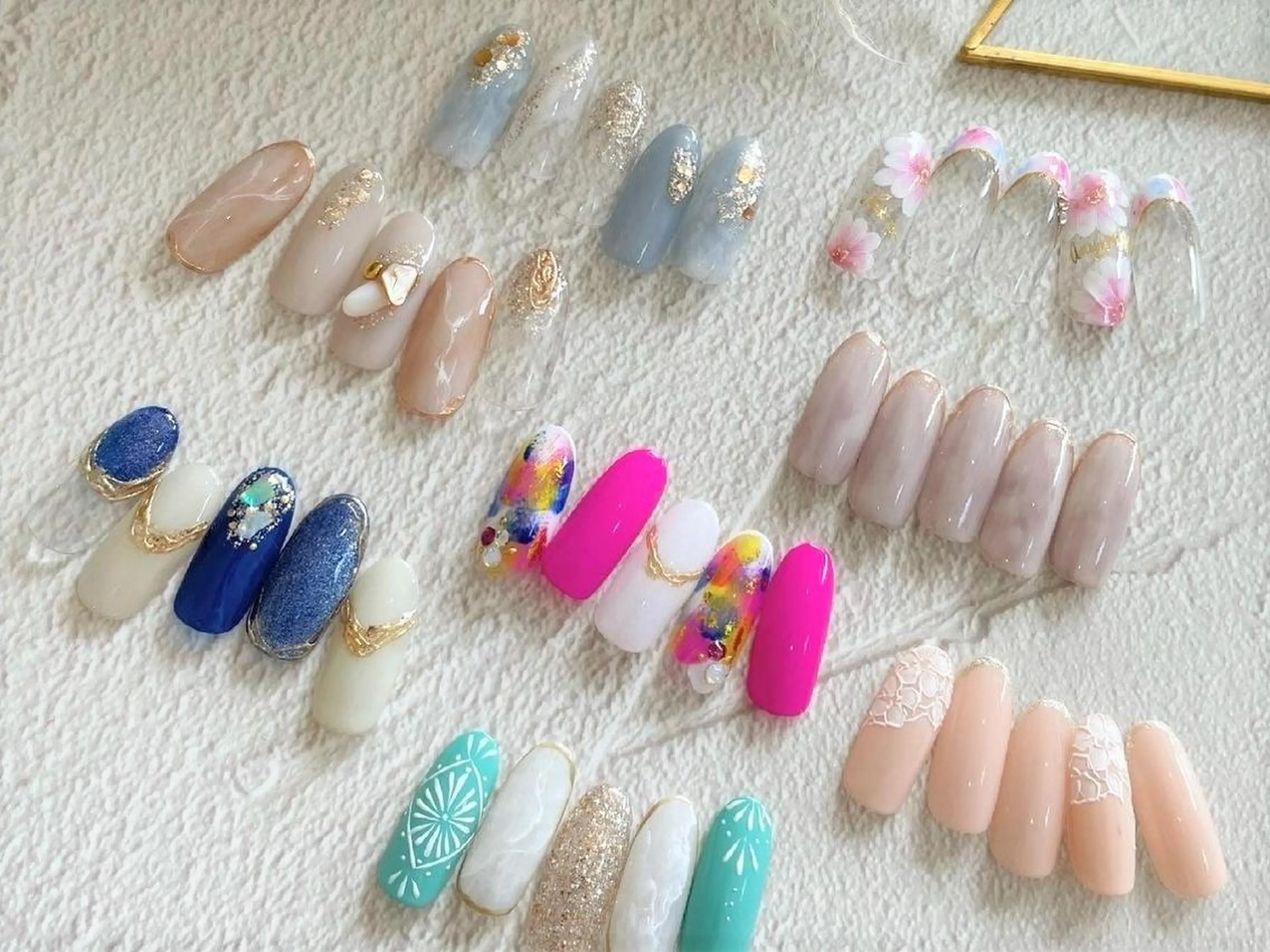 ネイル maninail 高の原店所属・maninail moekoのネイルデザイン