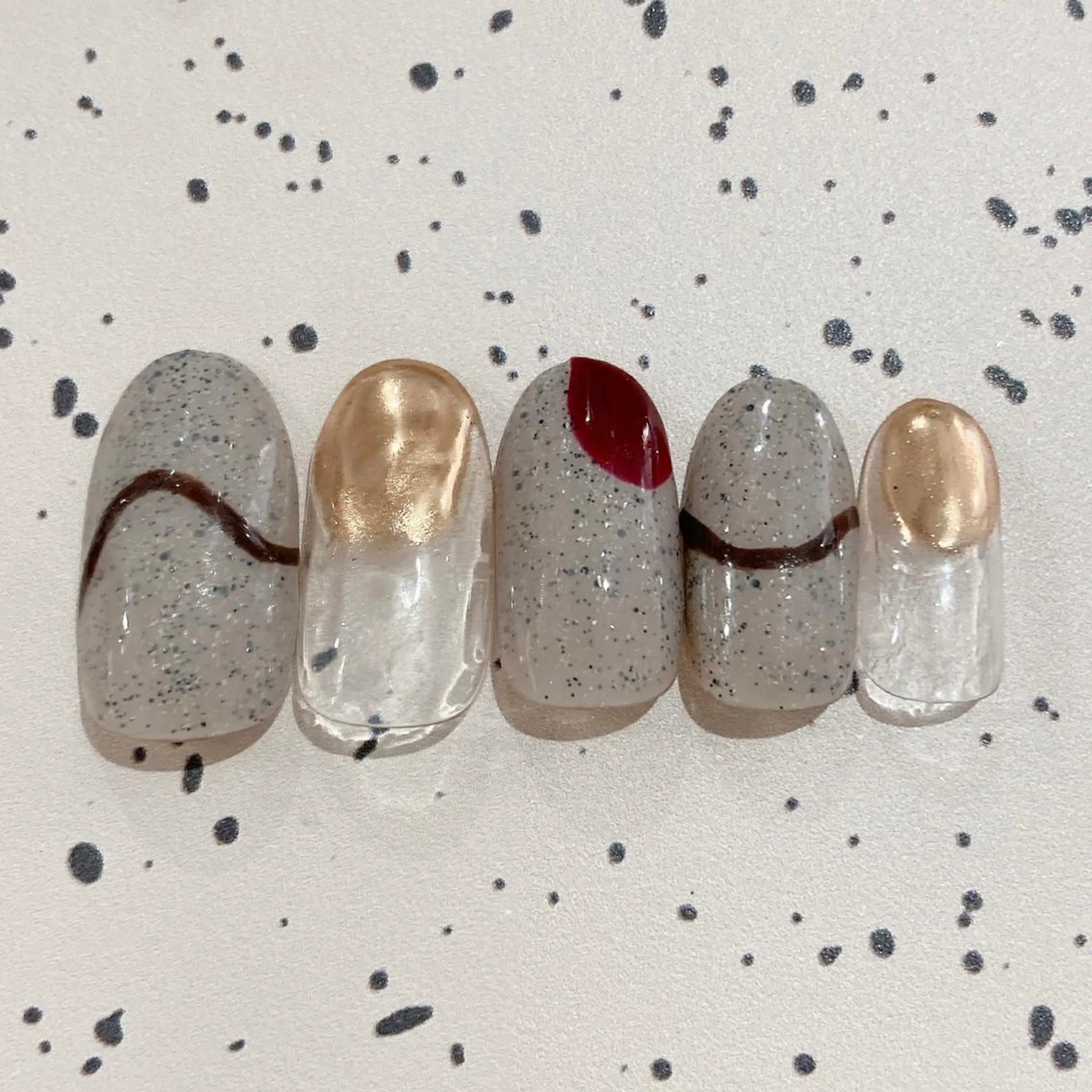 ネイル キラキラネイル Salon Ｋのネイルデザイン