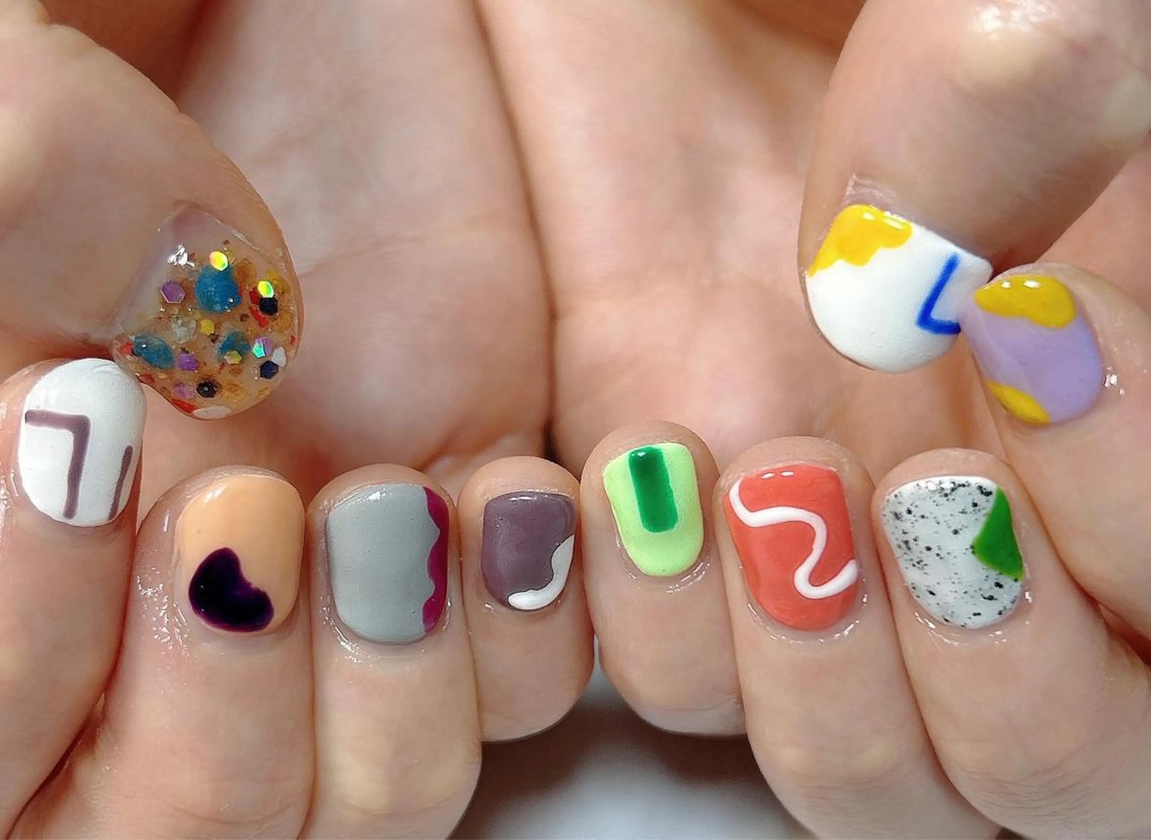 ネイル ニュアンスネイル ハンドネイル reve あやののネイルデザイン