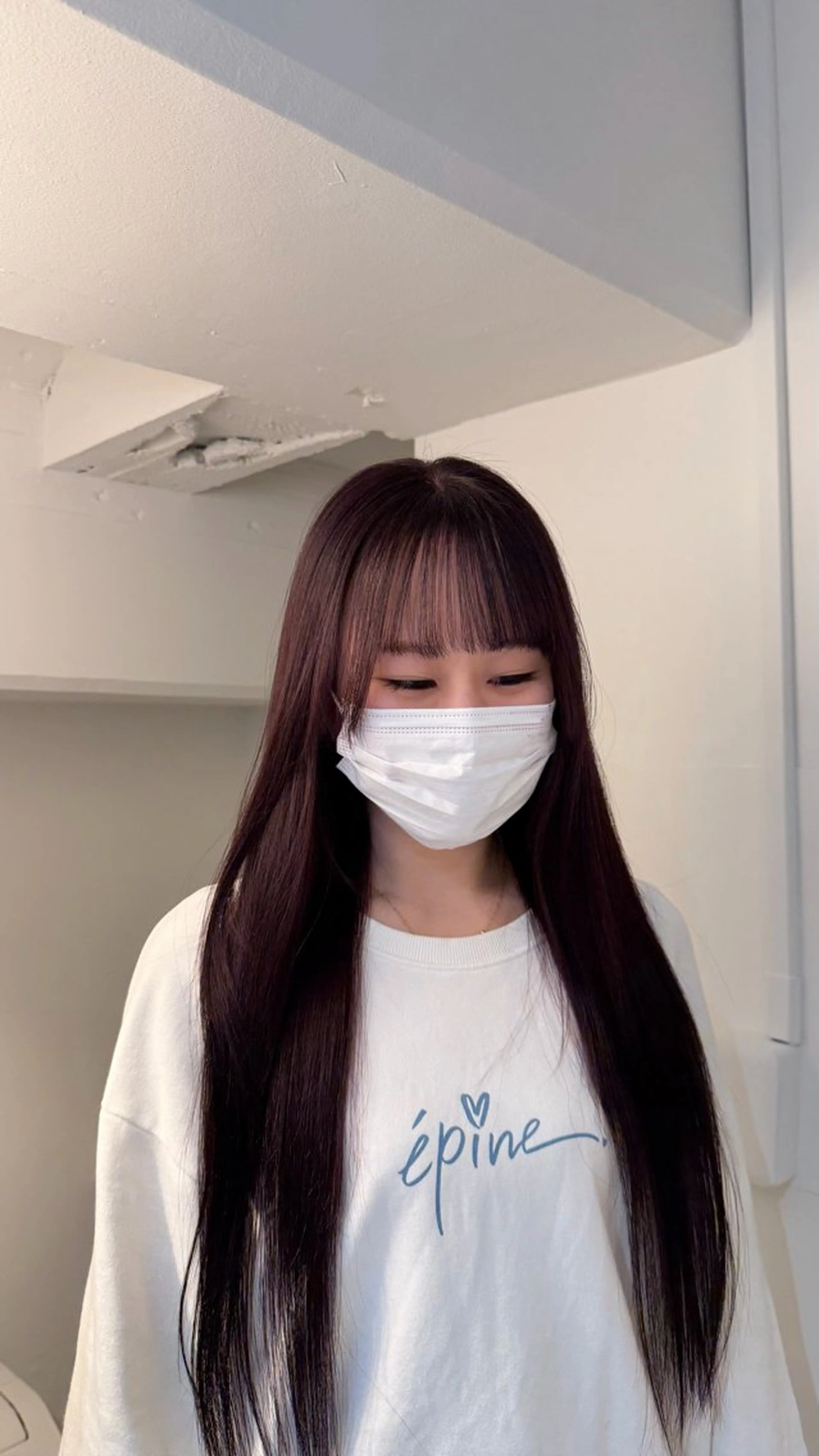 ロング カラー ヘアカラー トリートメント Lomalia Rukaのヘアスタイル