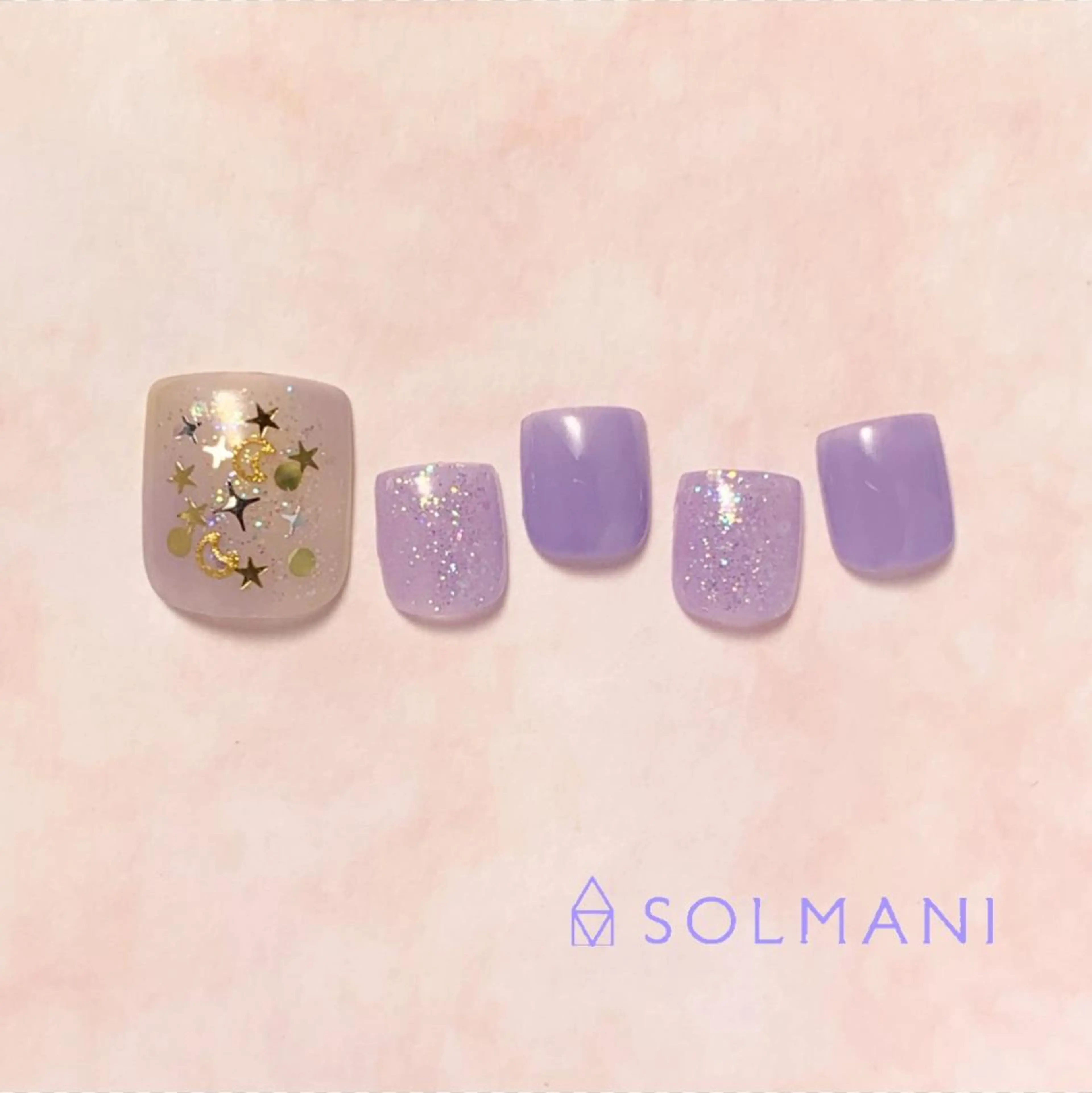 ネイル フットネイル SOLMANI 予約担当のネイルデザイン
