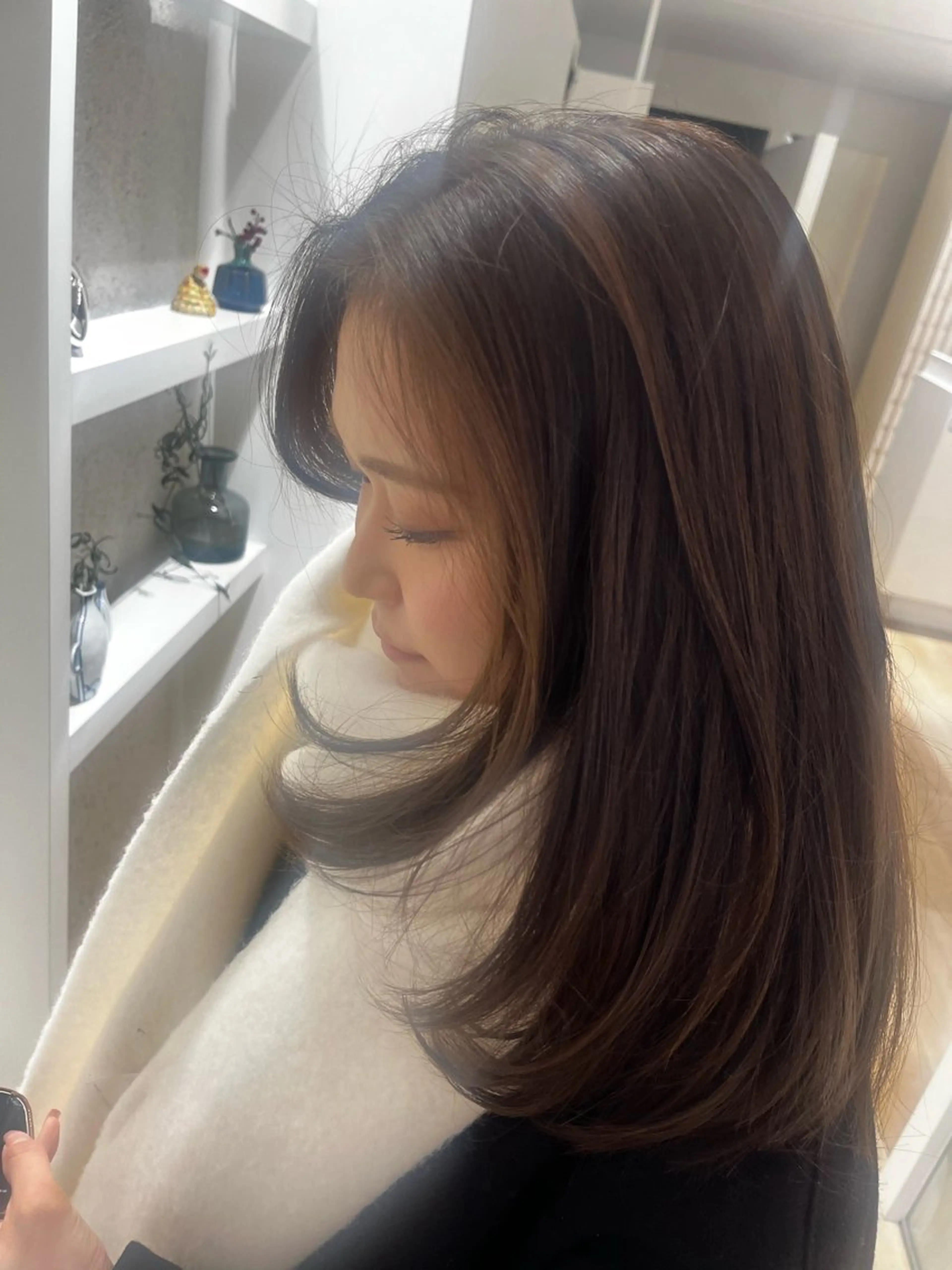 ロング カット ヘッドスパ 大人かわいい lobec/田代のヘアスタイル