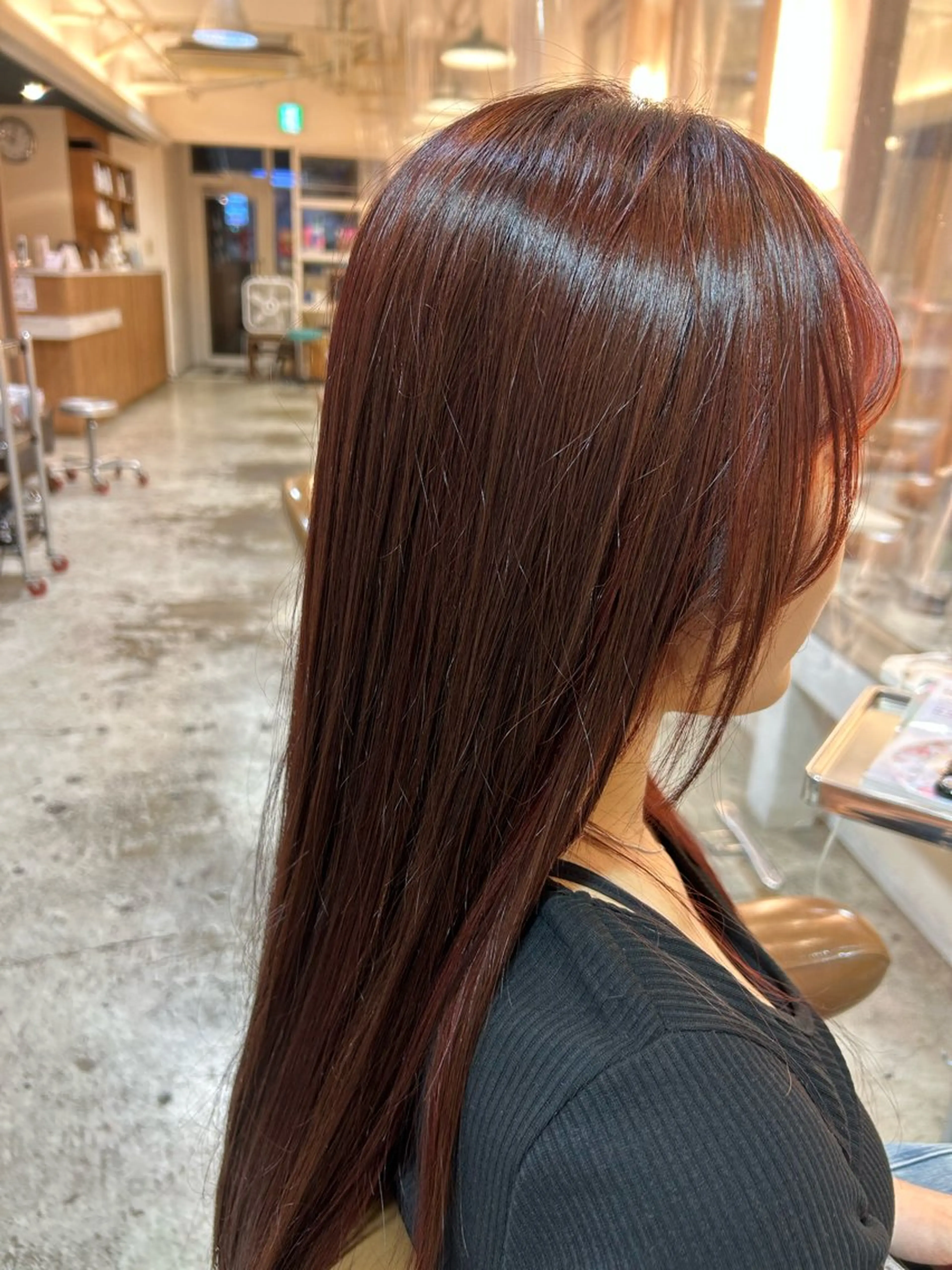 カラー unsarto所属・レイヤー💫パーマ 🌙 nanacoのヘアスタイル