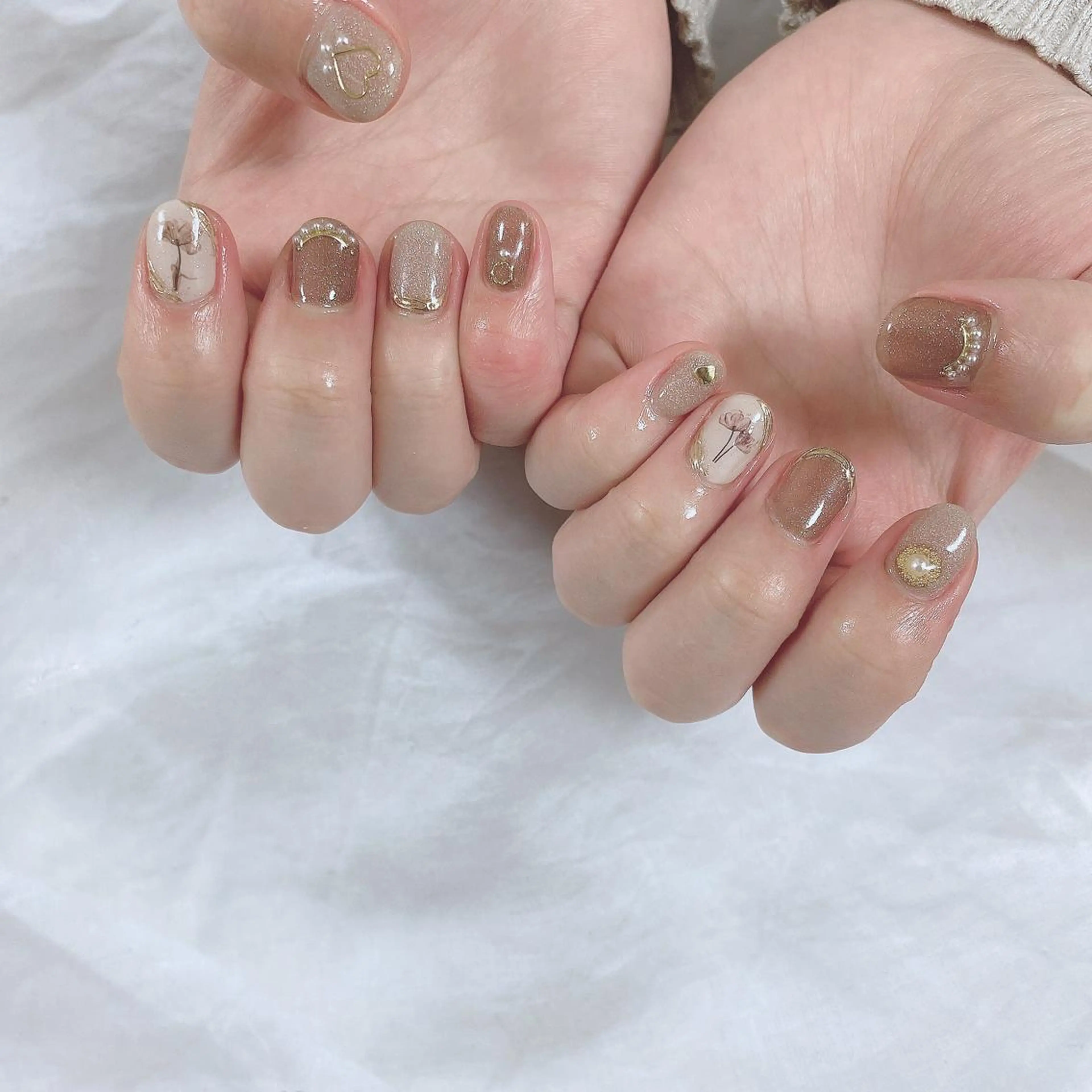 ネイル ミラーネイル SOL NAILのネイルデザイン