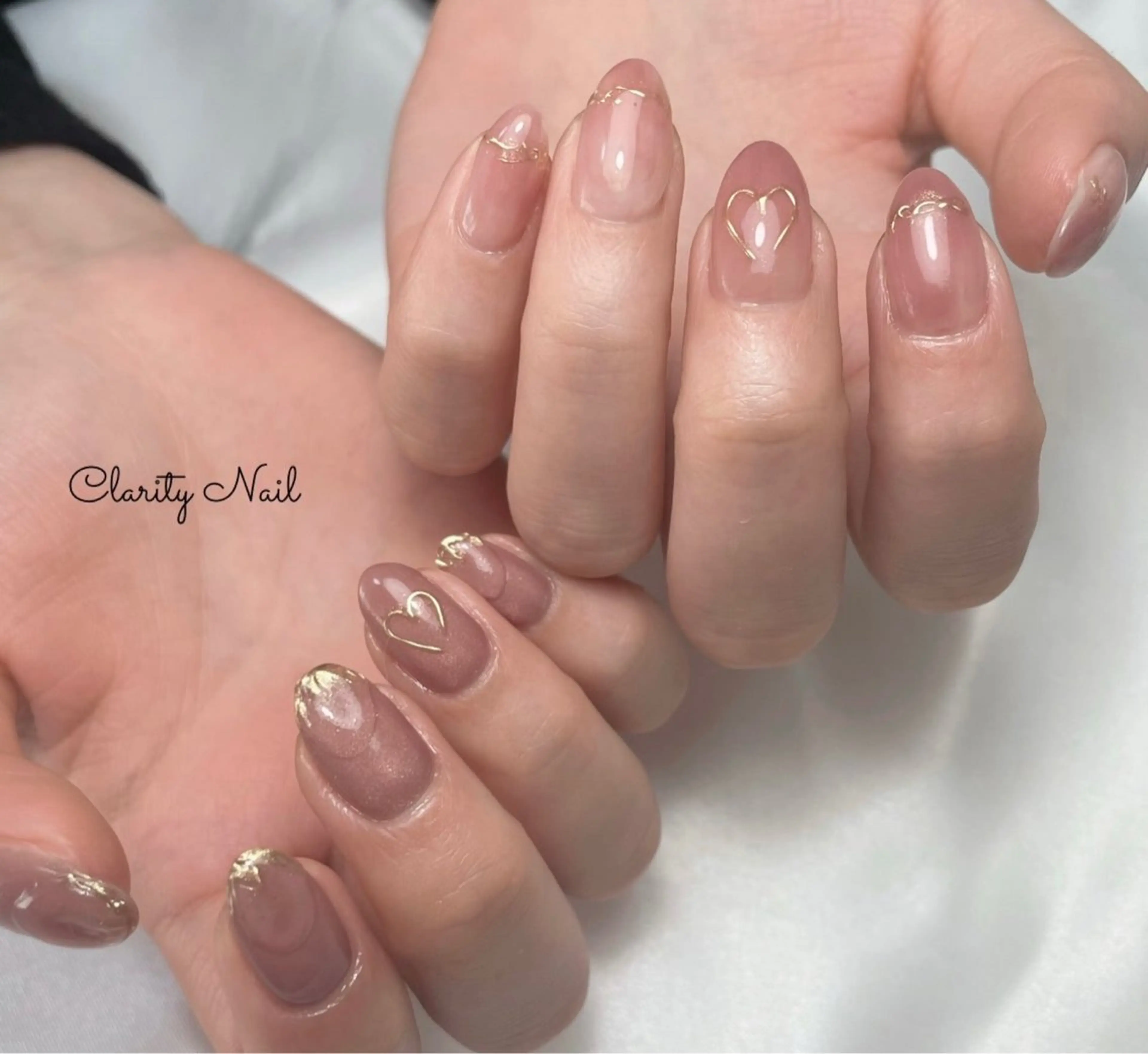ネイル アートネイル 持ち込み ハンドネイル Clarity Nailのネイルデザイン
