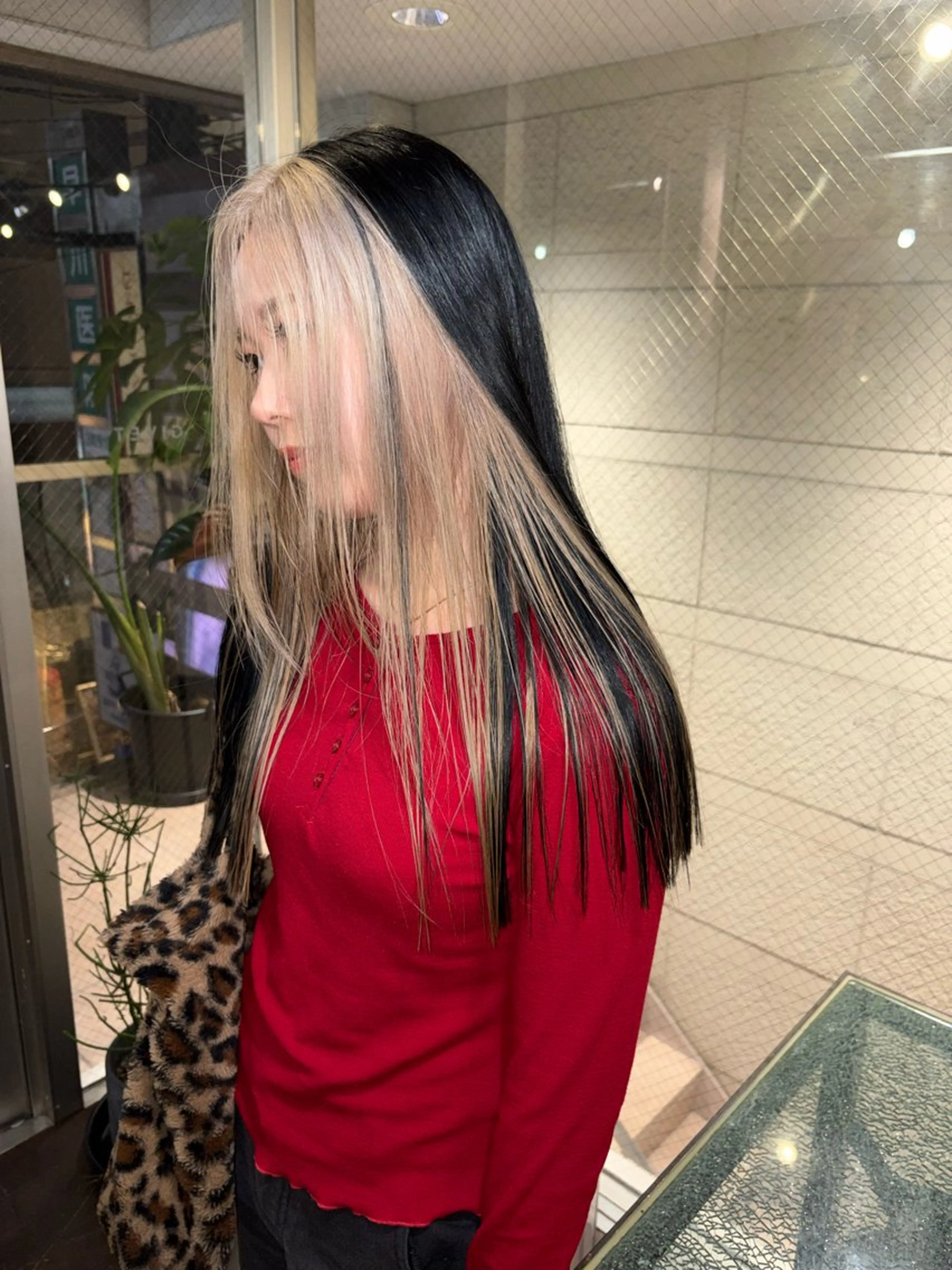 ロング カラー カット ヘアカラー givet所属・心斎橋/デザインカラ ー/海外風/ナツミのヘアスタイル