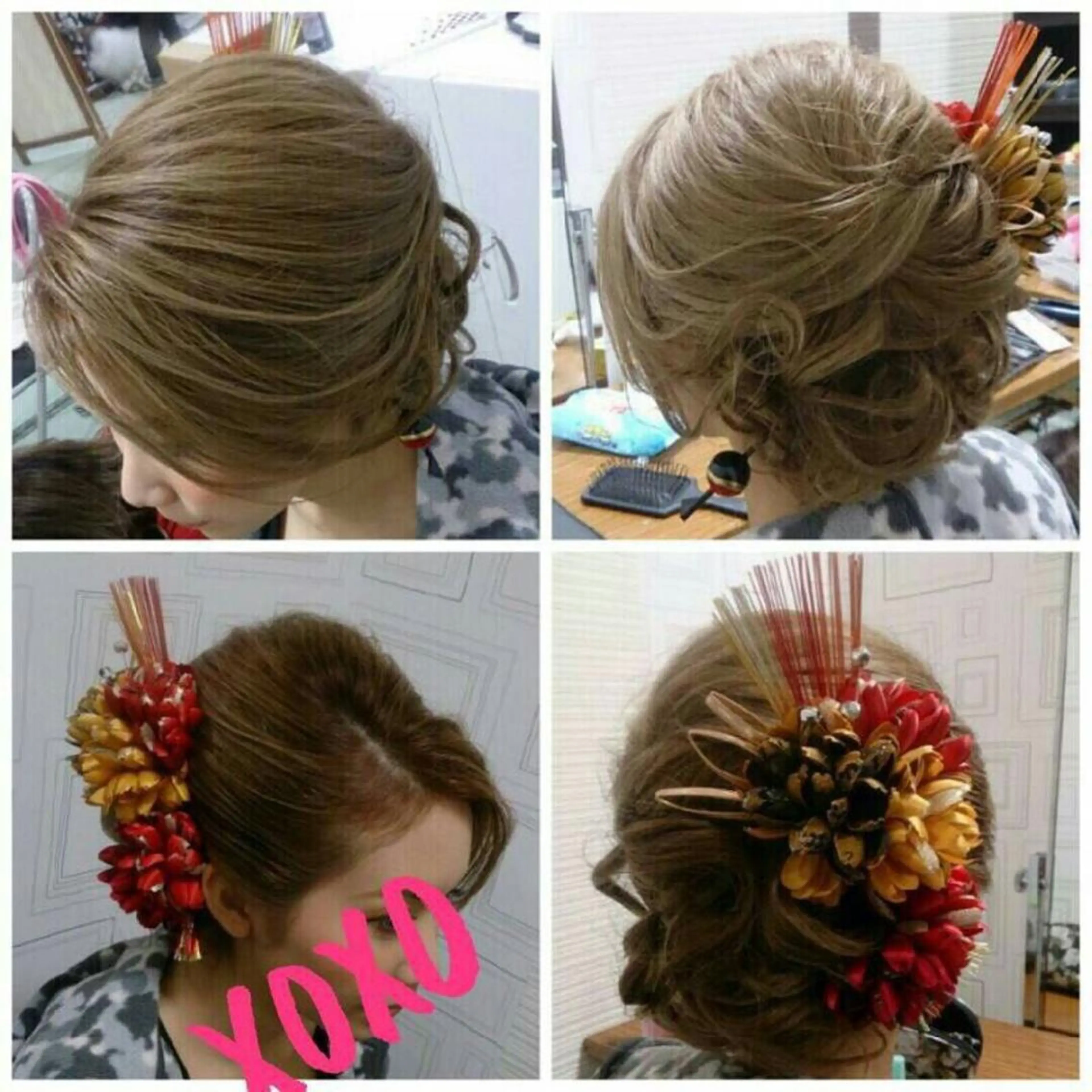 ロング ヘアアレンジ vi viのヘアスタイル