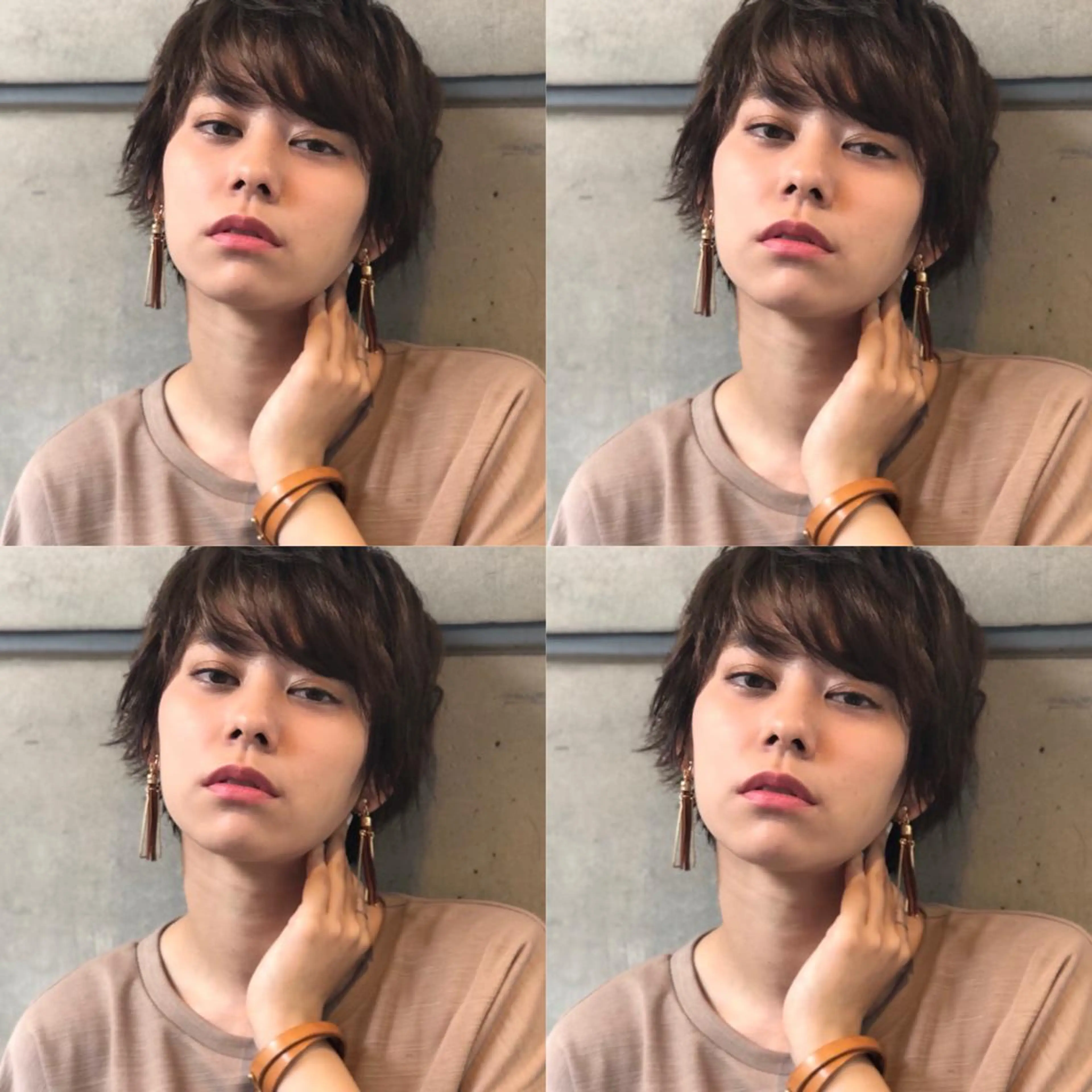 ショート パーマ ショートボブ ボブ ショートヘア 銀座No.1髪質改善 縮毛矯正/本木のヘアスタイル