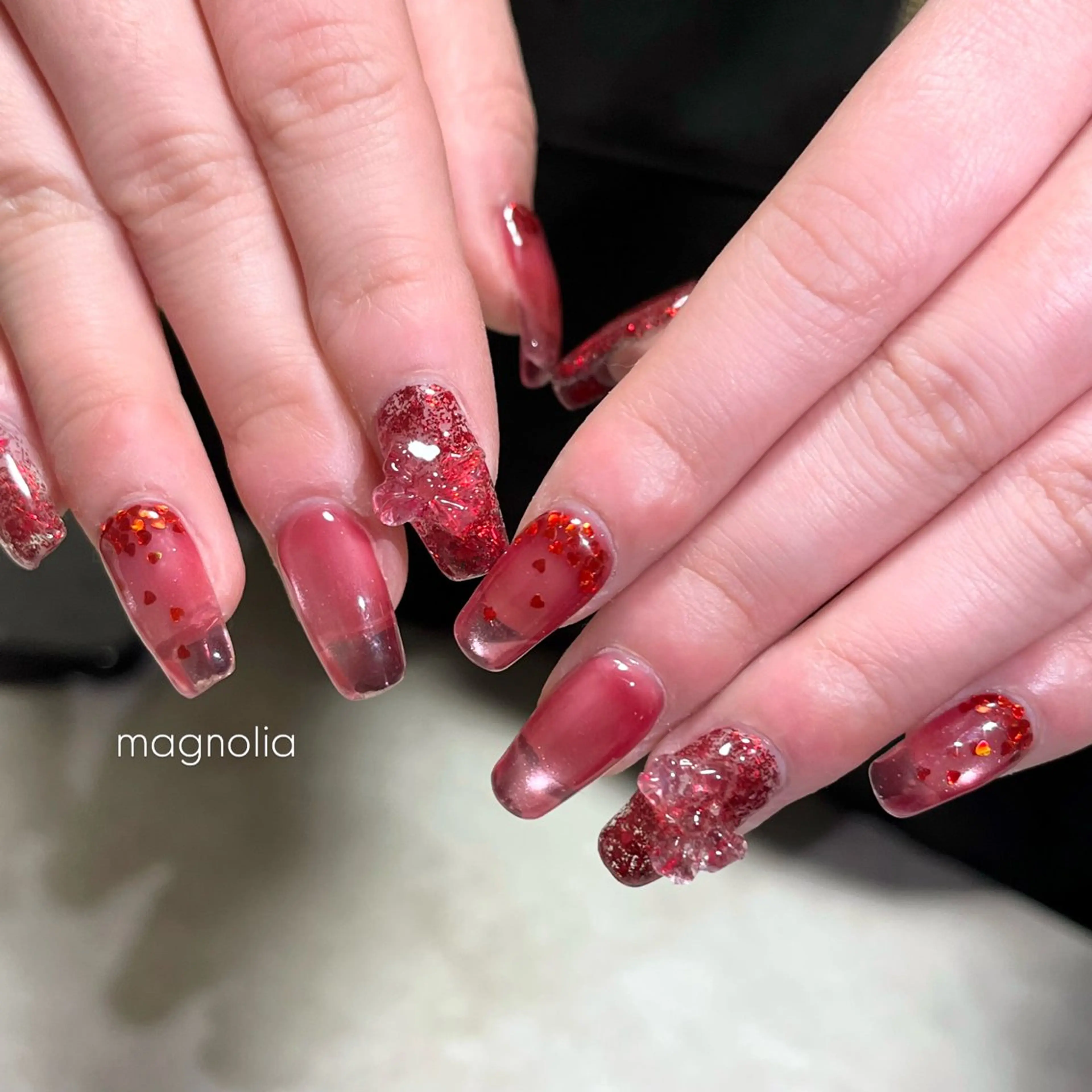 ネイル ハンドネイル magnolia nailのネイルデザイン