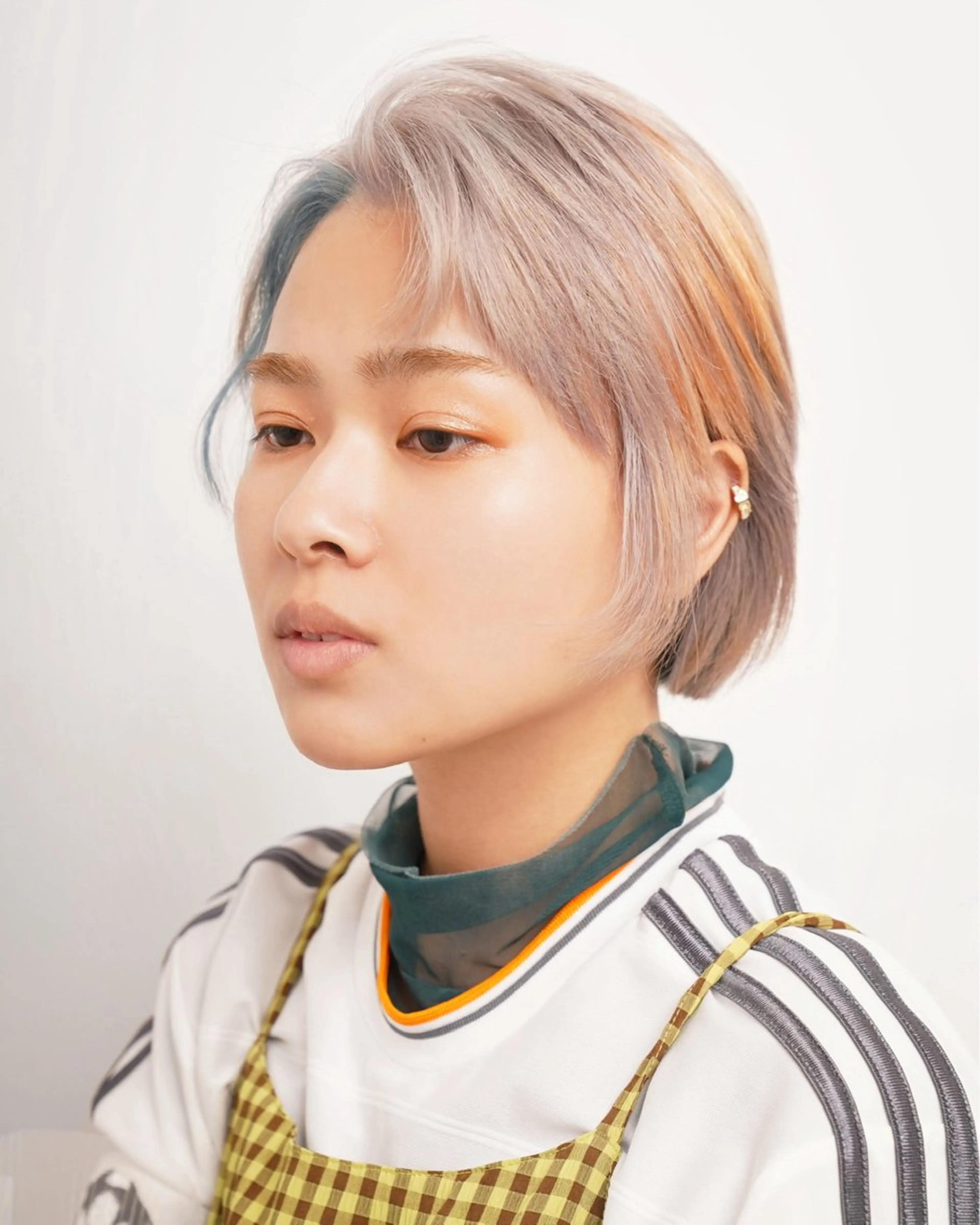 ショート カラー ブリーチ ヘアカラー トリートメント いぐちしょうた🫧 VISAGEbaskのヘアスタイル