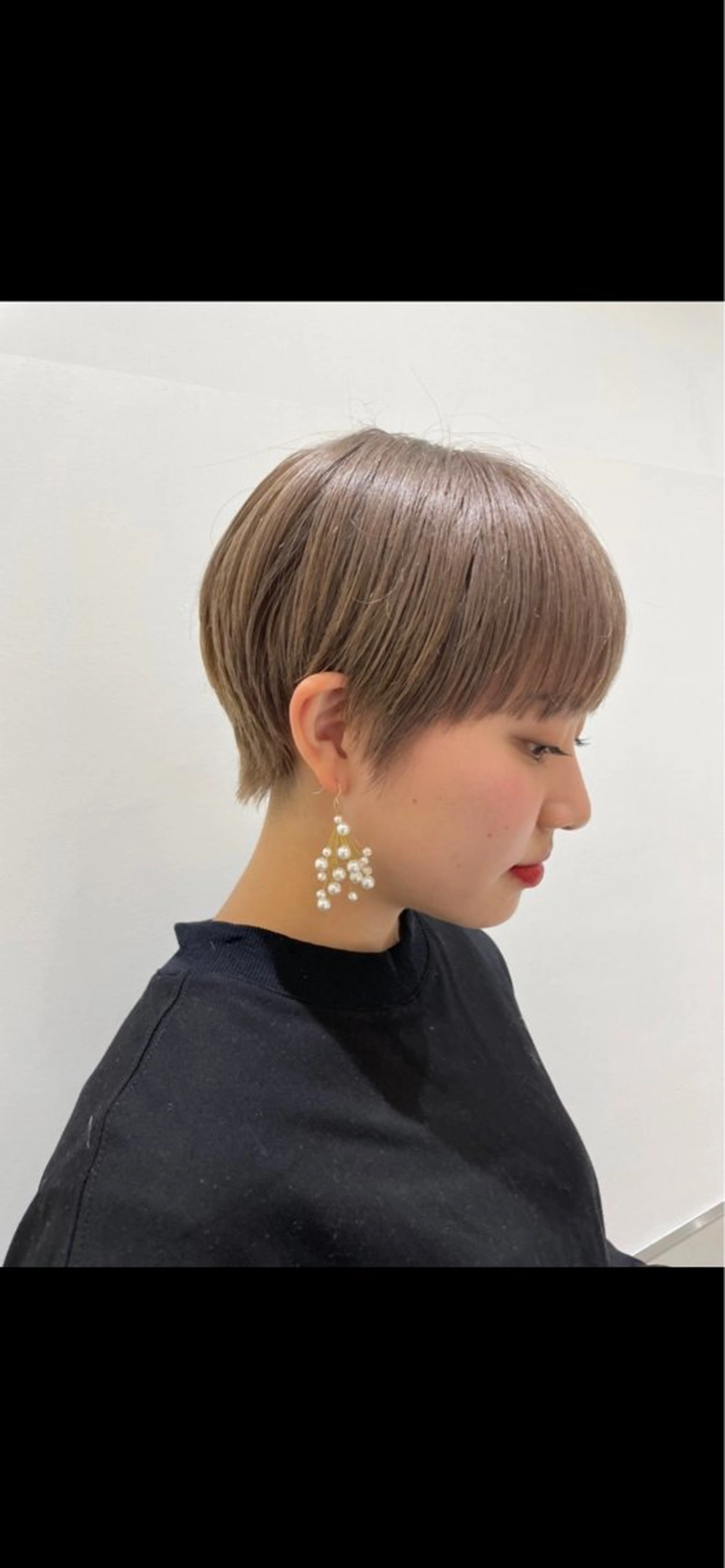 ショート 清水 香理のヘアスタイル