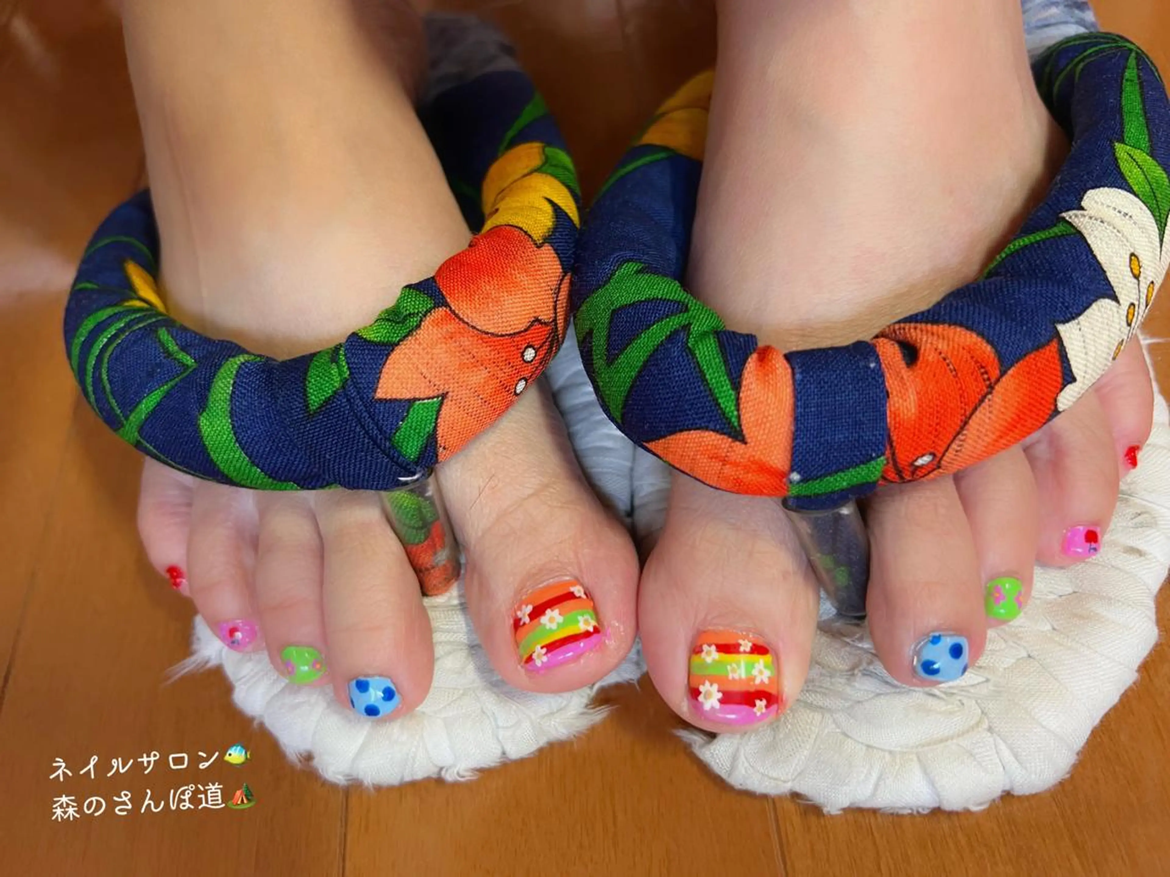 ネイル 森のさんぽ道所属・ショートネイル 森のさんぽ道のネイルデザイン