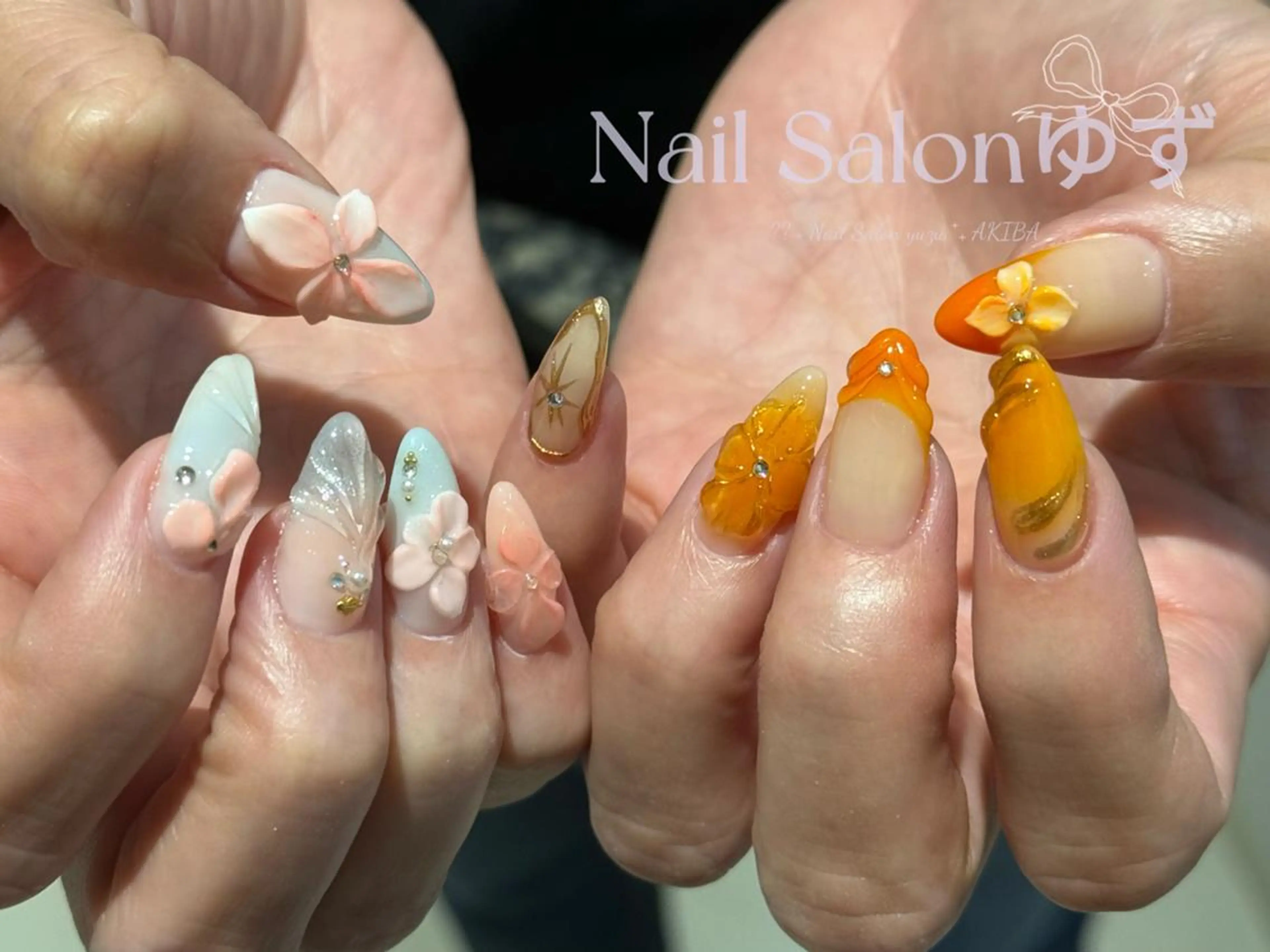 ネイル ハンドネイル MAKI💚💚💚 秋葉原.のネイルデザイン