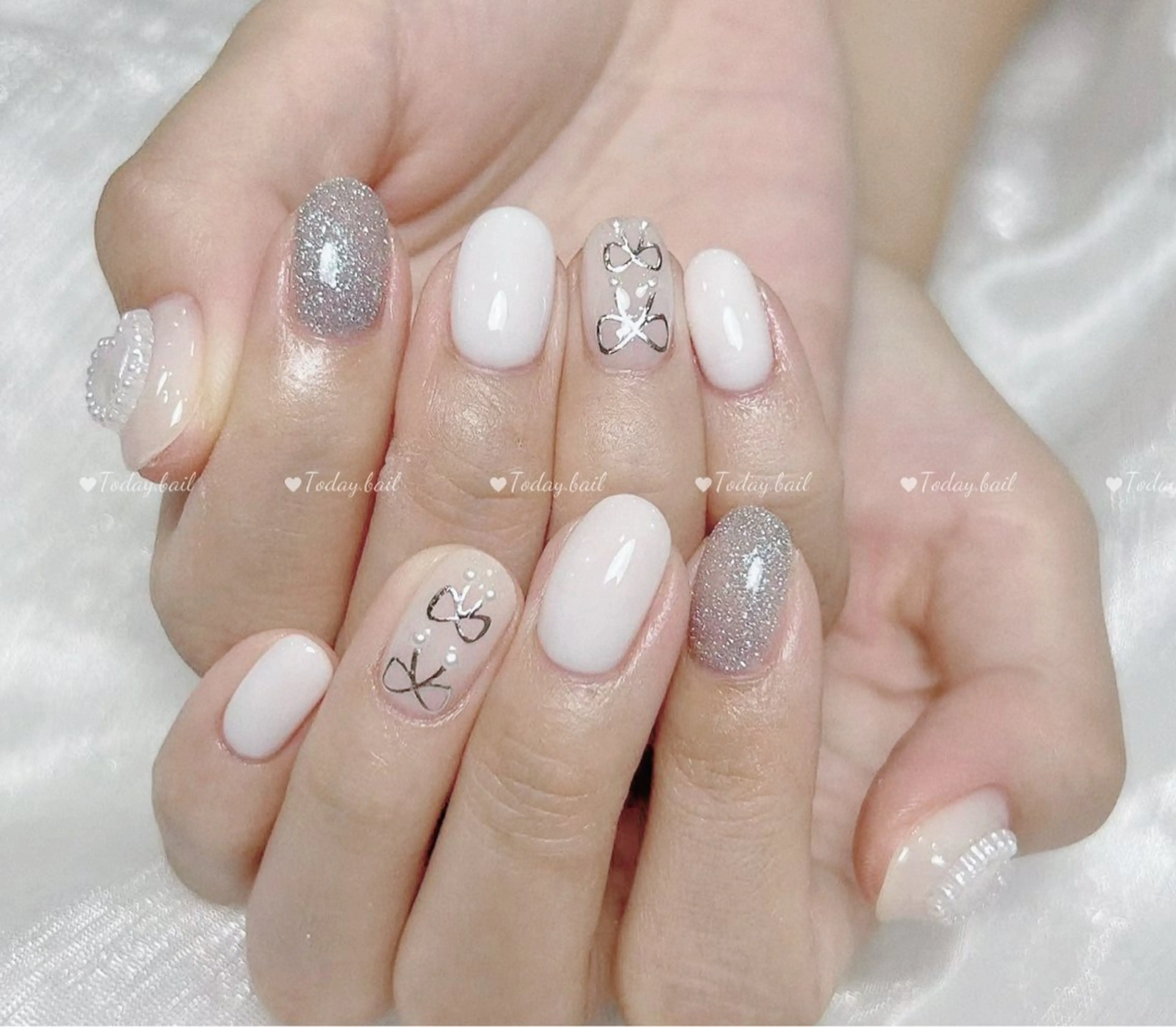 ネイル ハンドネイル 🎀Today nail💅のネイルデザイン