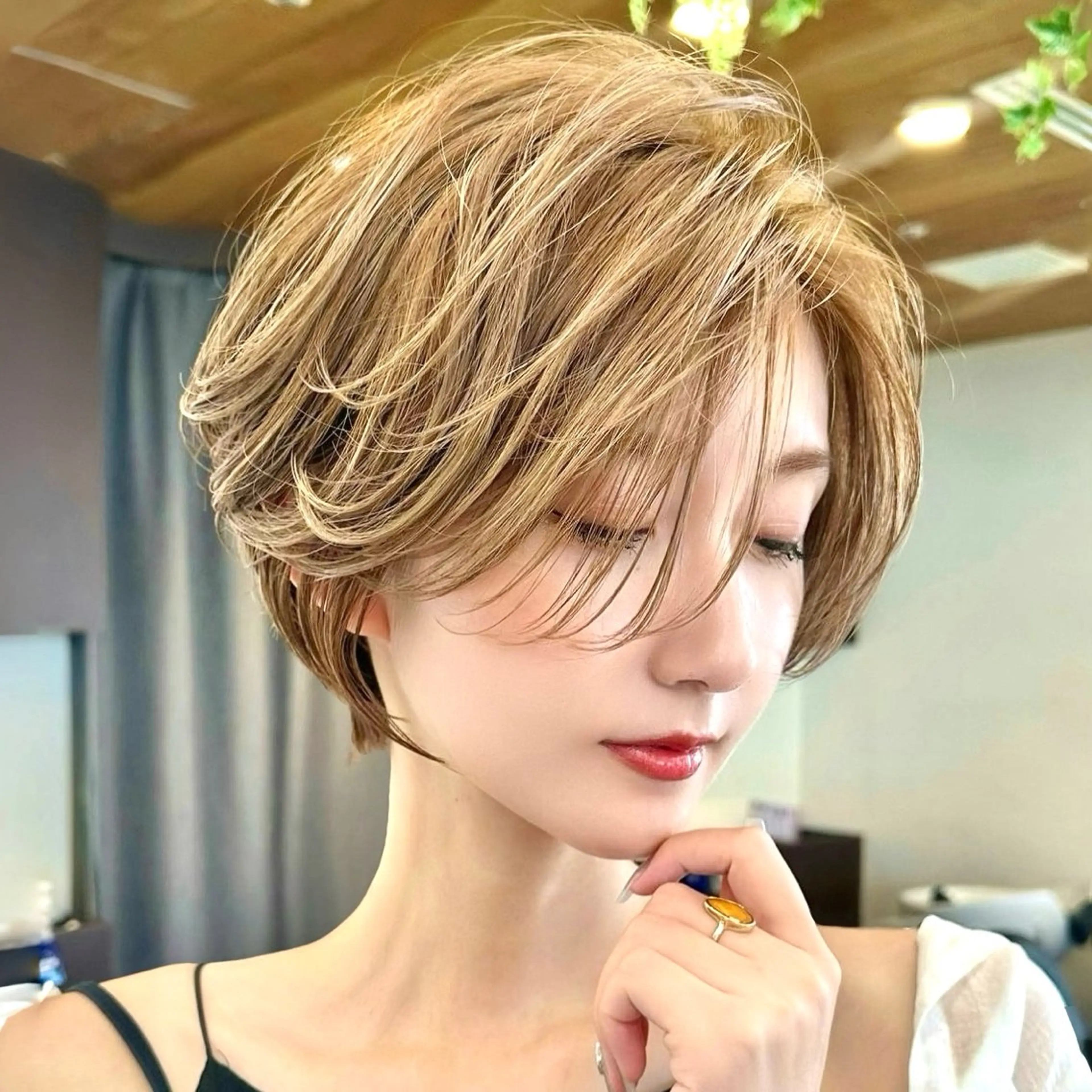 ショート カラー 無料ショートモデル 募集中/ユッティーのヘアスタイル