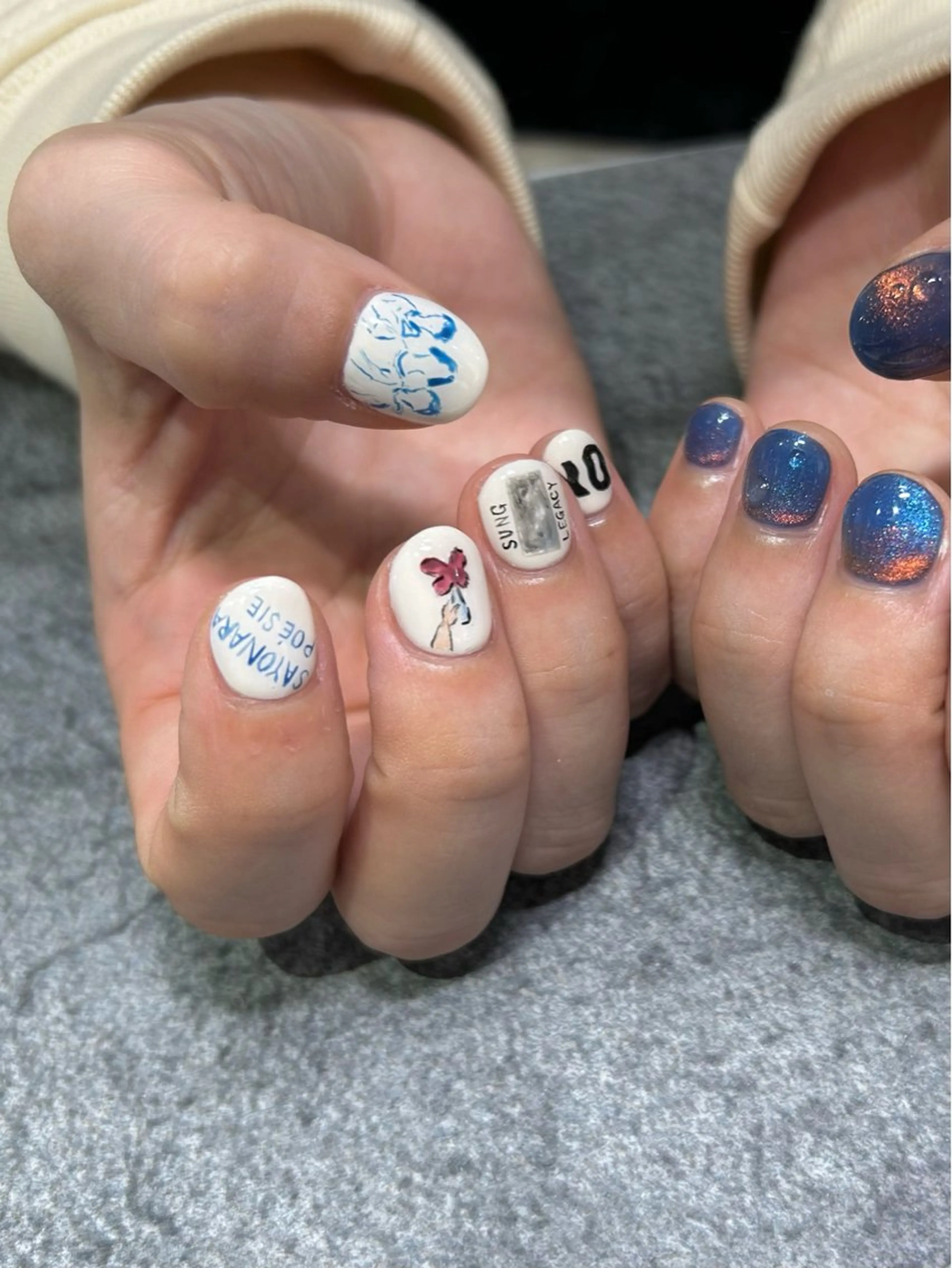 ショート ｵｵﾀｹ ﾚｲﾅのネイルデザイン