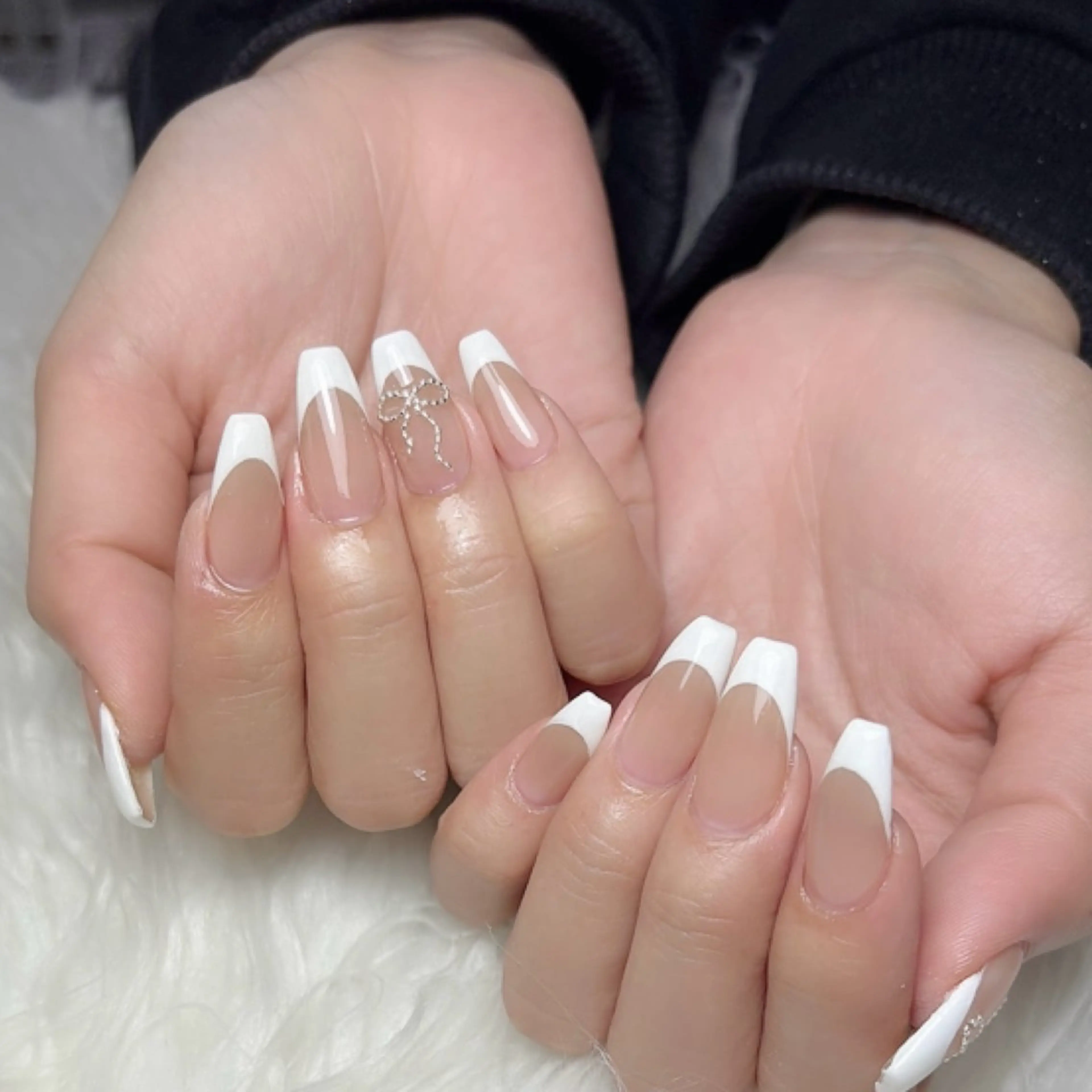 ネイル フレンチネイル ハンドネイル Nail Salon Momoのネイルデザイン