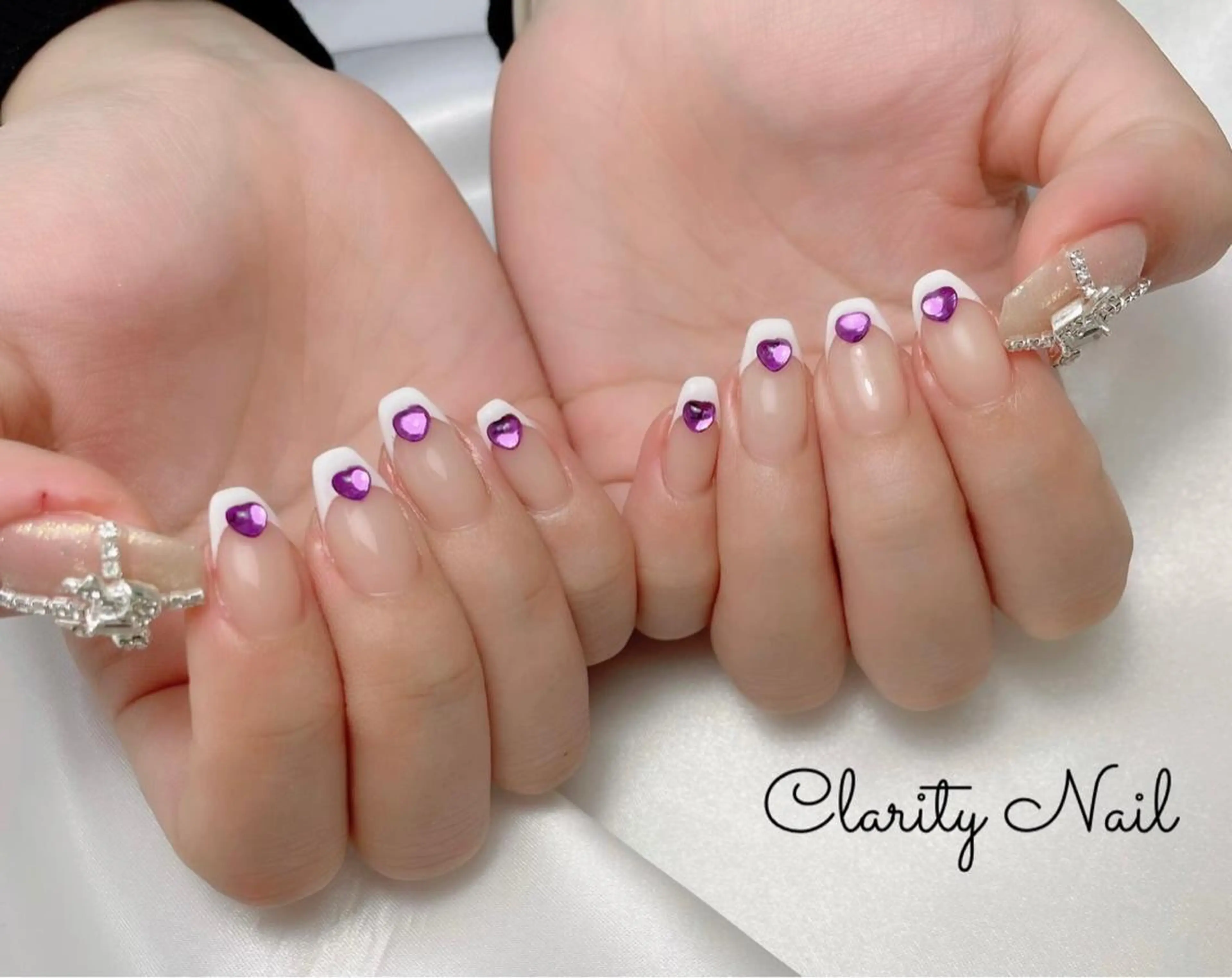 ネイル アートネイル 持ち込み ハンドネイル Clarity Nailのネイルデザイン