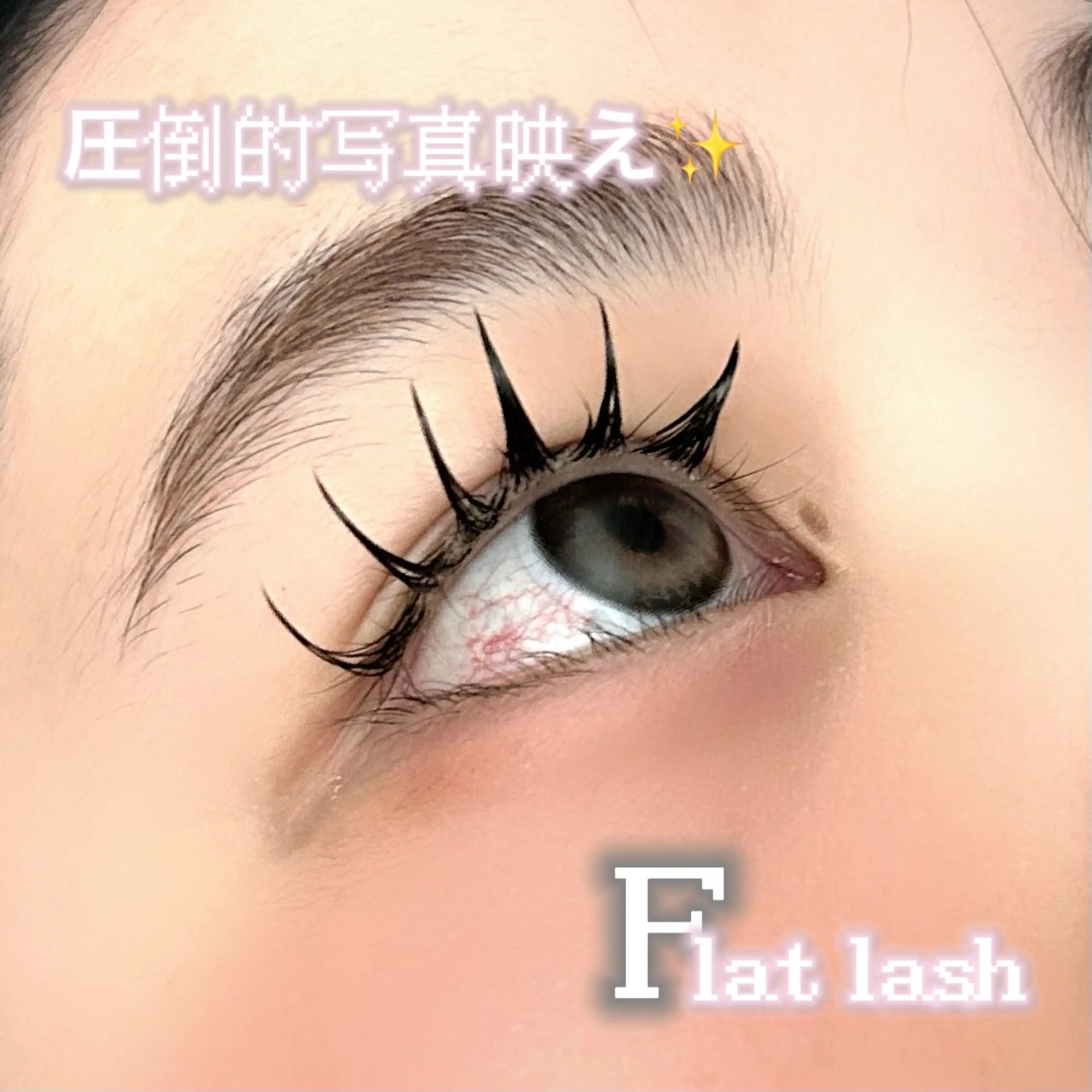 ⭐️2025ラストクーポン⭐️ 𝑭𝒍𝒂𝒕 𝒍𝒂𝒔𝒉 100本➕アイシャンプー《10本/＋¥550》の写真