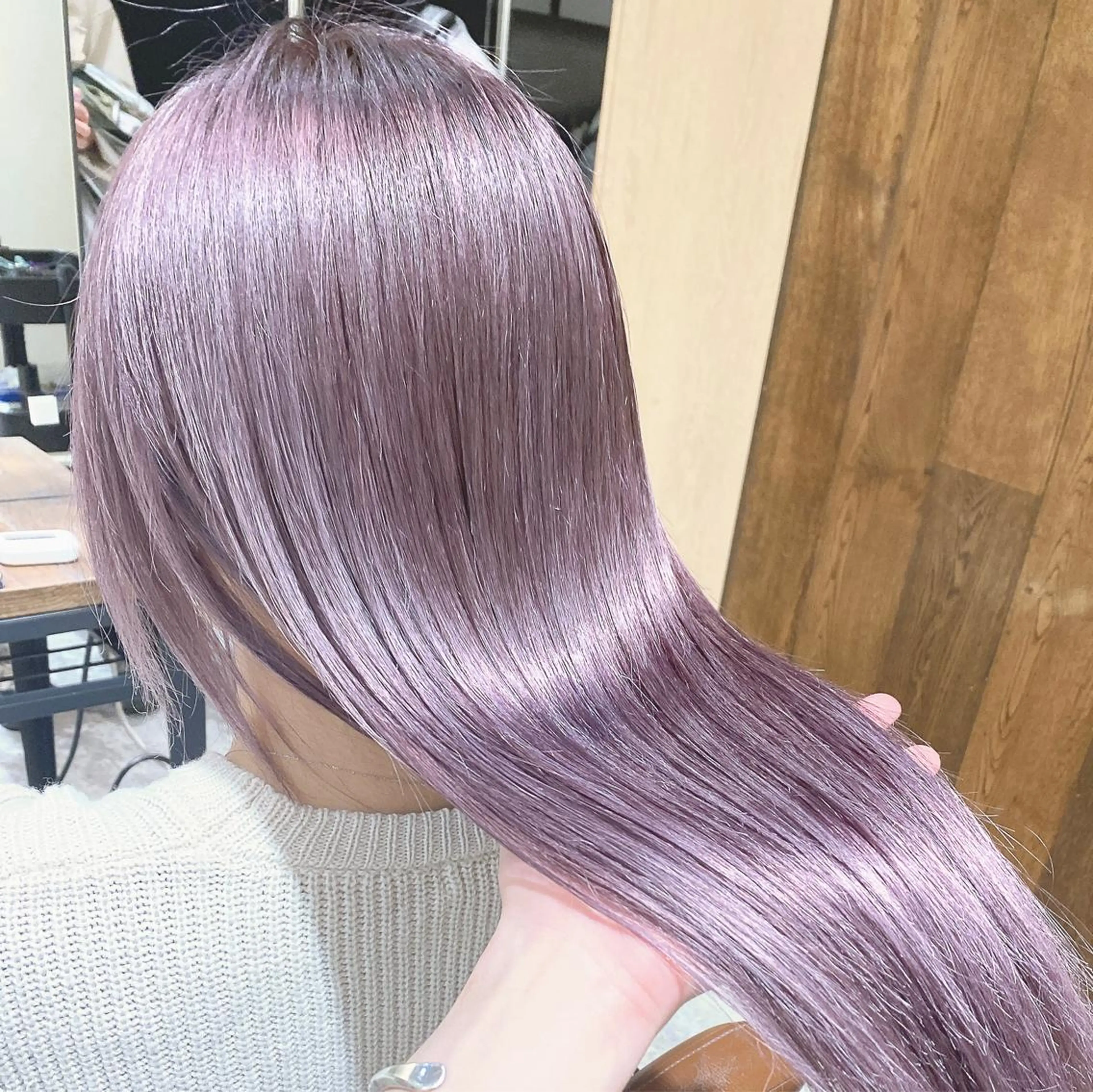 カラー 顔まわりの神様✨ 透明感カラー藤嶋秀幸のヘアスタイル