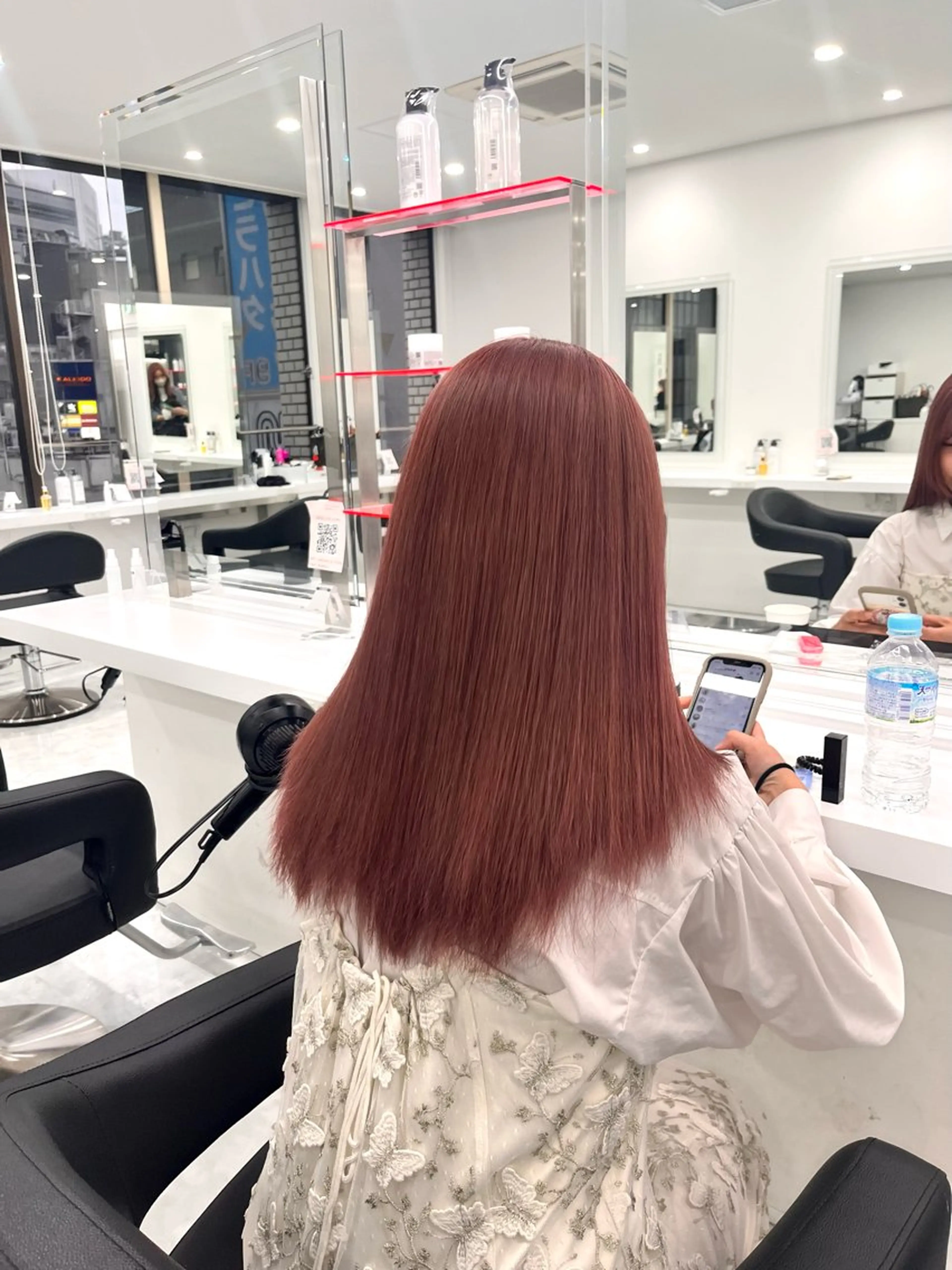 ロング カット ヘアカラー お洒落暖色 🍒AOI🍒のヘアスタイル