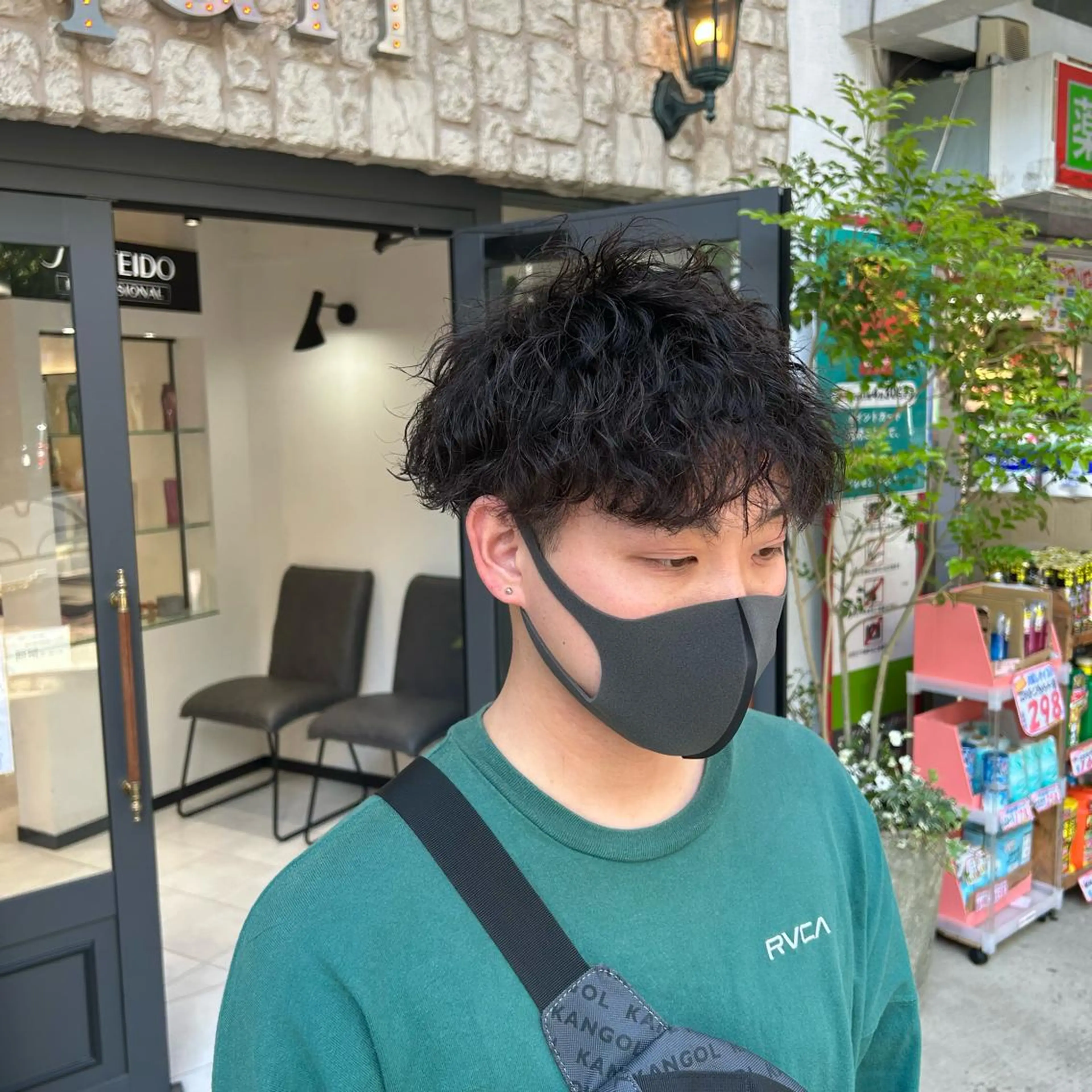 ショート パーマ メンズ メンズパーマ スパイラルパーマ カット パーマ メンズパーマ/カラー /須藤　大貴のヘアスタイル