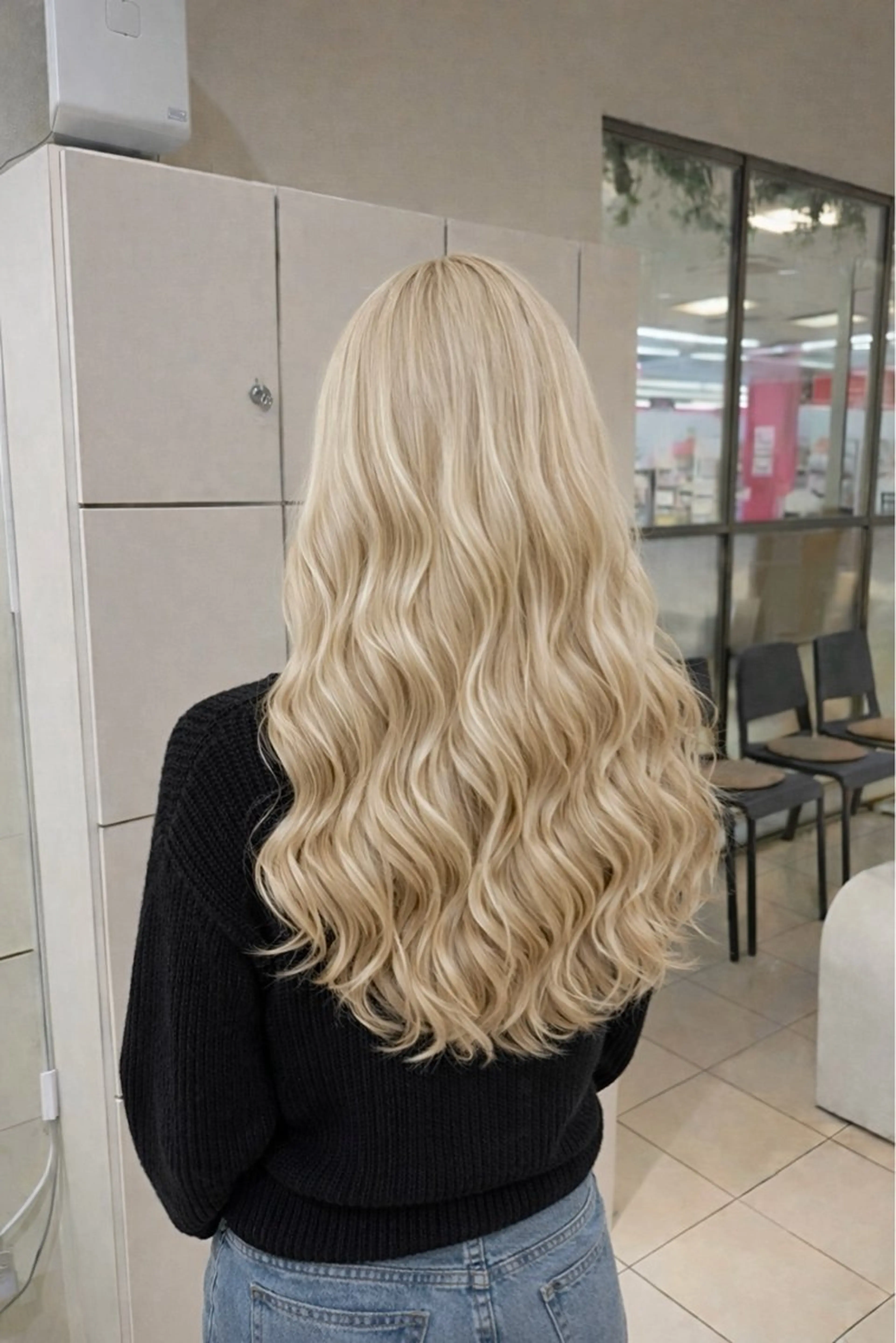 ロング カット ヘアカラー トリートメント エクステ 髪を綺麗に伸ばす人/ 艶髪✨️針田 綾音✨のヘアスタイル