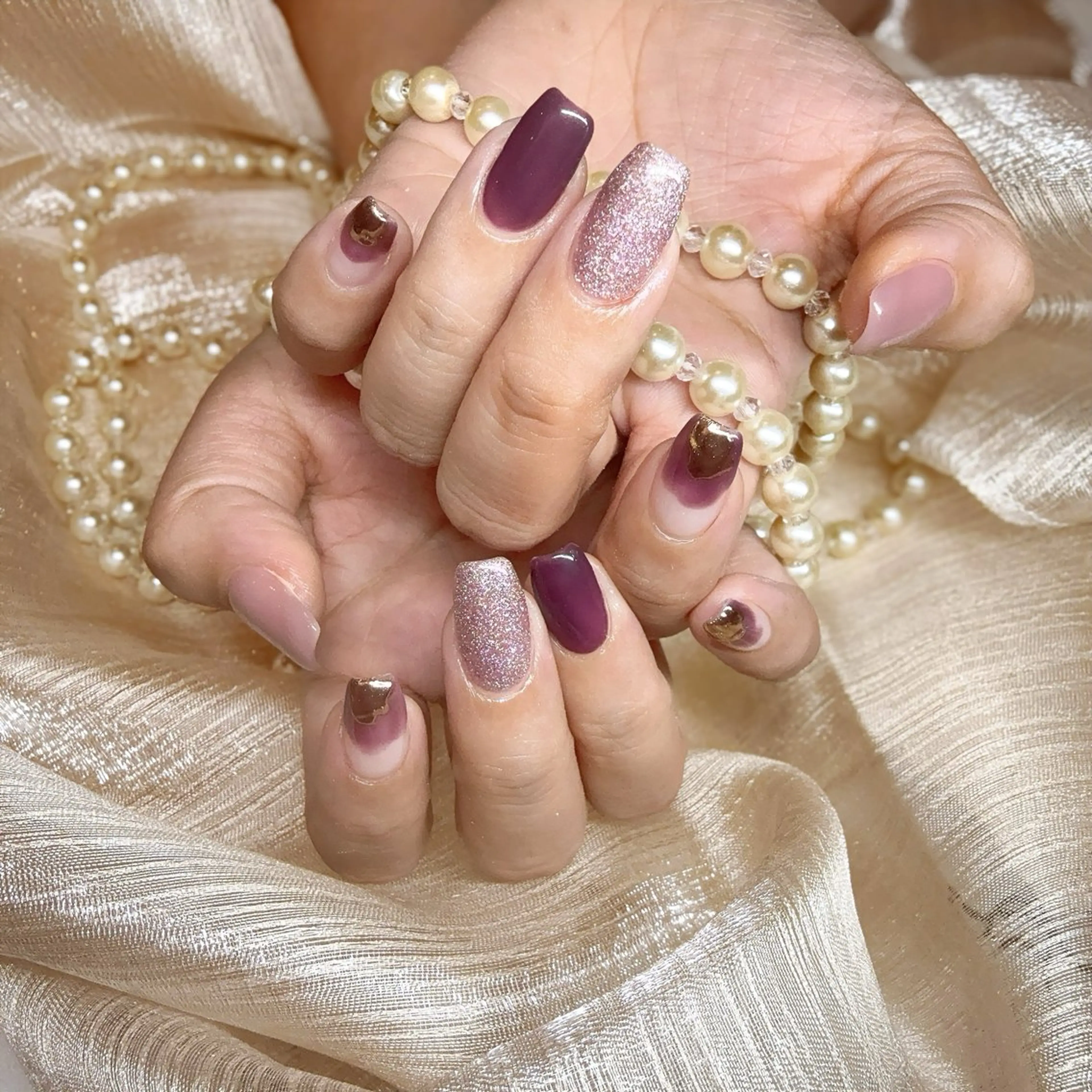 ネイル Fairyフェアリーネイルサロン所属・Nail Hibi サロンのネイルデザイン