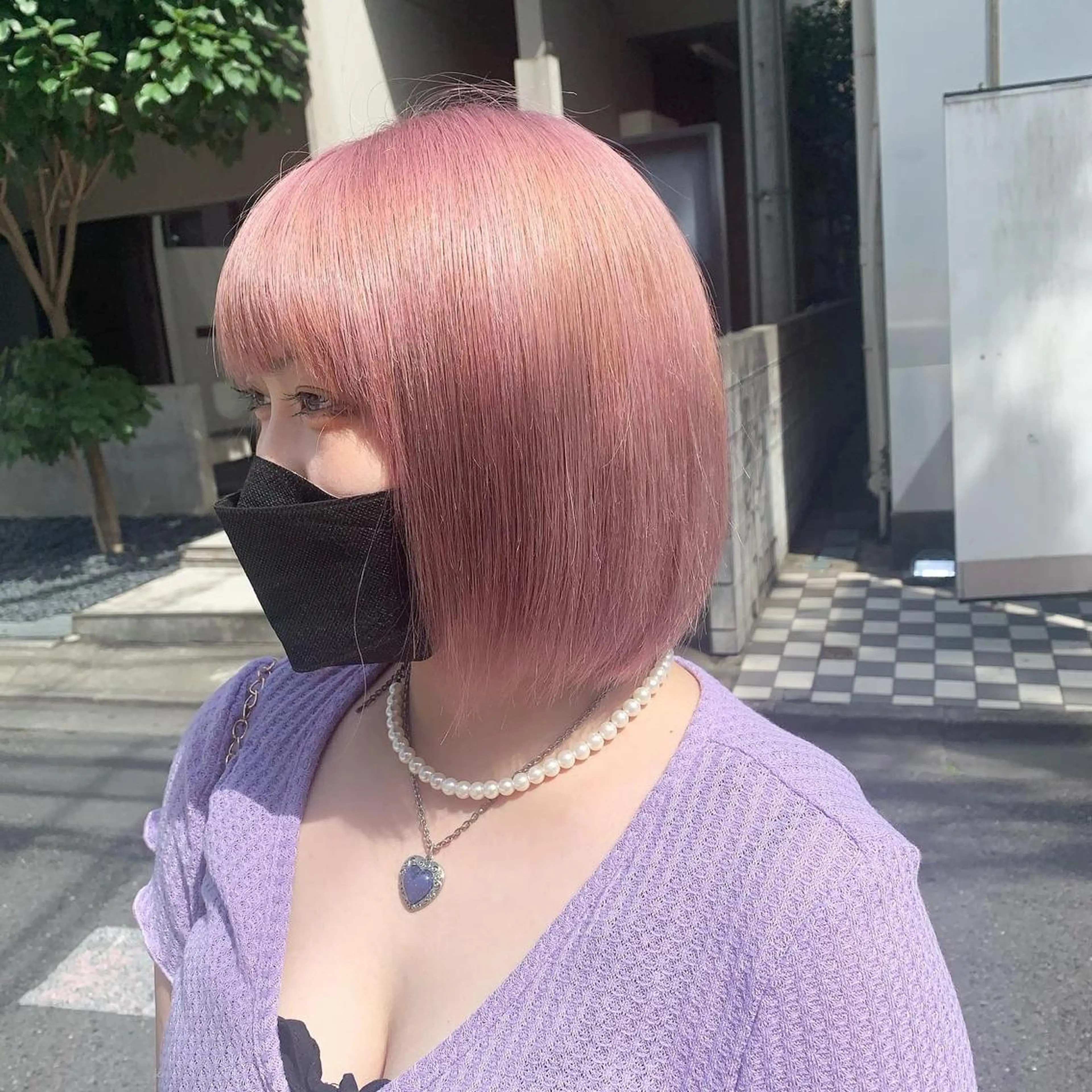 ショート カラー カット ヘアカラー トリートメント レイヤー/透明感 カラー🌿KANTAのヘアスタイル