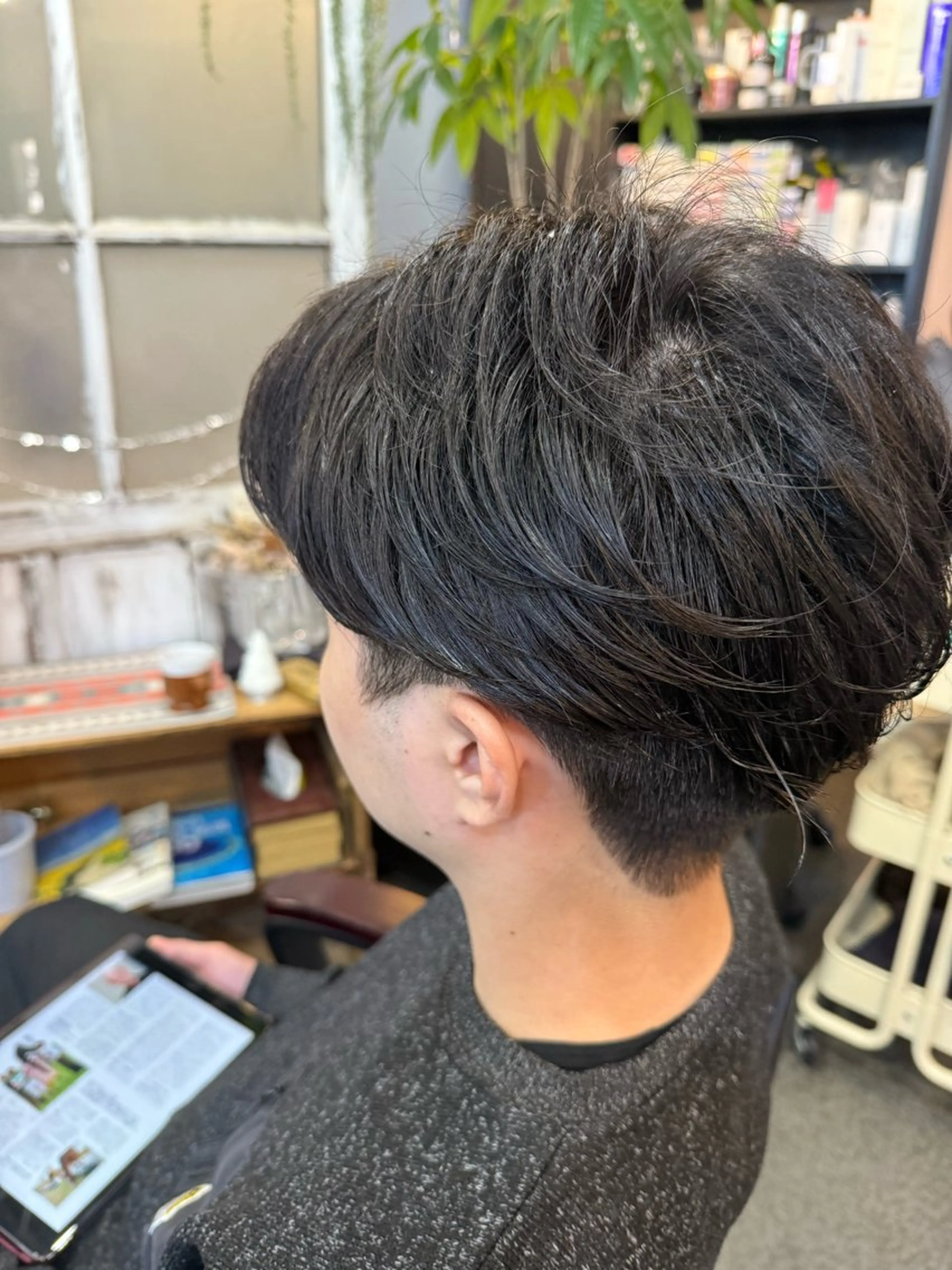 パーマ メンズ メンズパーマ ニュアンスパーマ カット パーマ plants hair salon by GEORGE所属・元住吉プランツヘアー ☘️丸山☘️のヘアスタイル