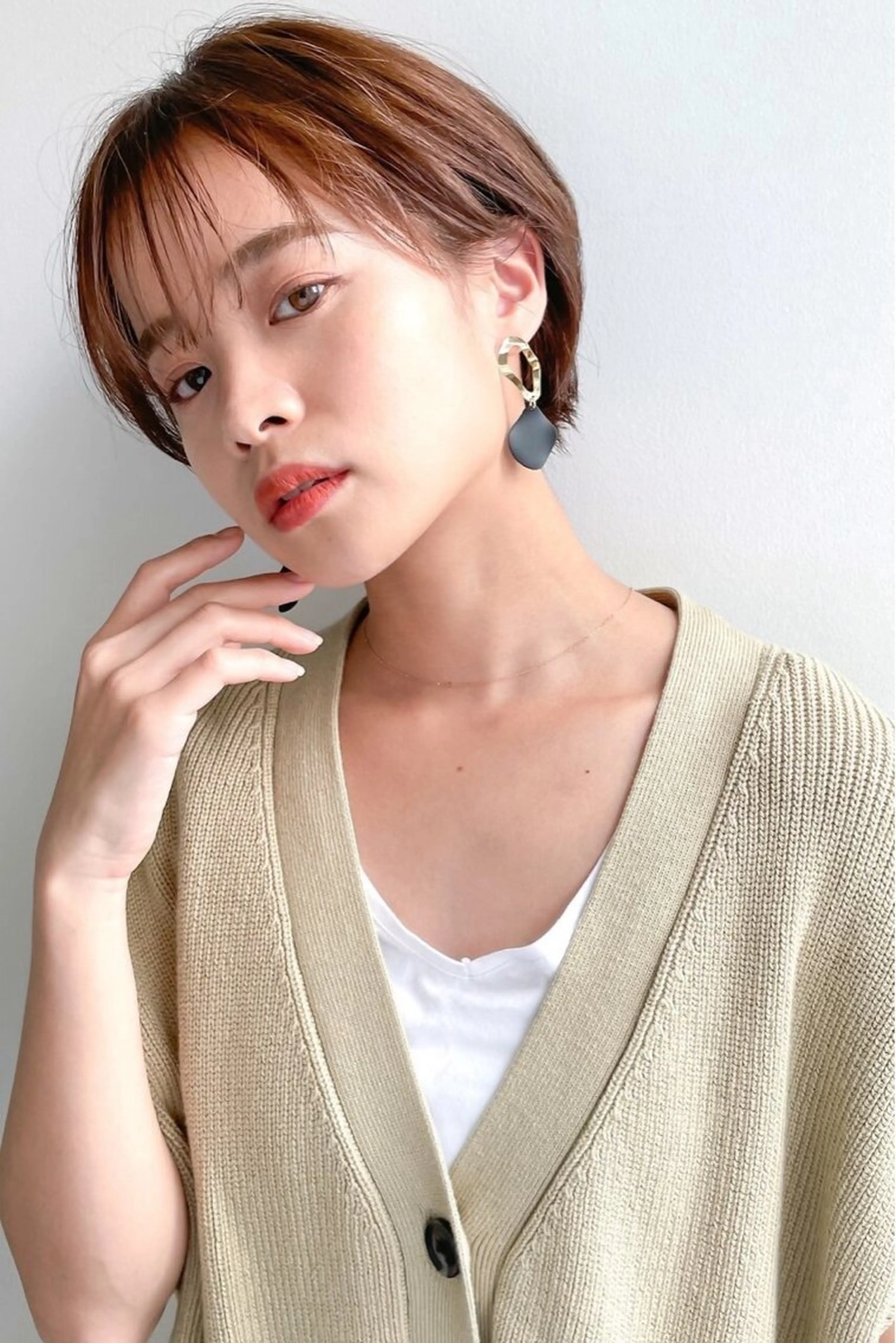 ショート カラー YU MAのヘアスタイル
