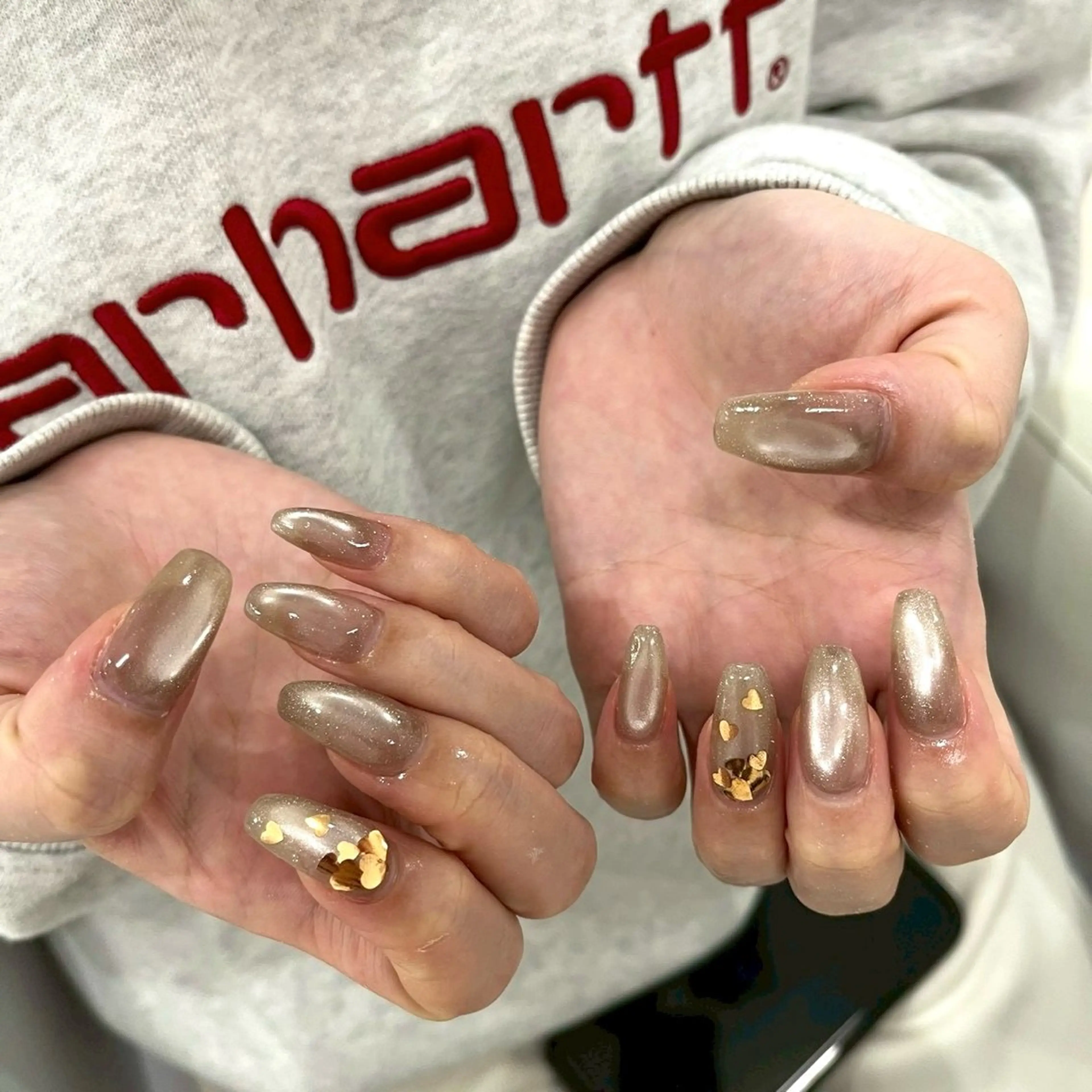 ネイル アートネイル マグネットネイル y’s beauty 天王寺店   山田のネイルデザイン