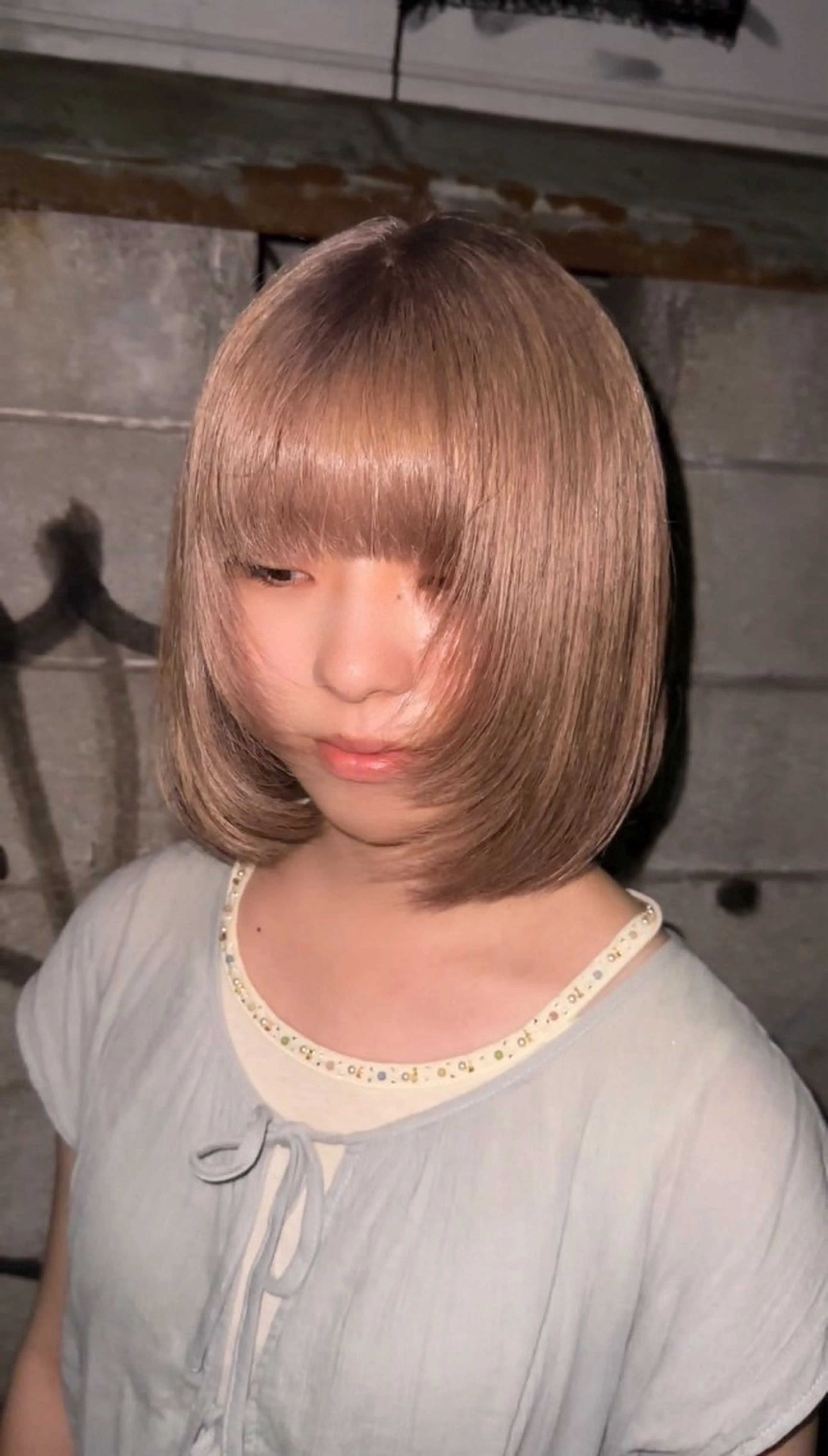 カラー ヘアカラー がわ/ウルフカット /ブリーチカラーのヘアスタイル