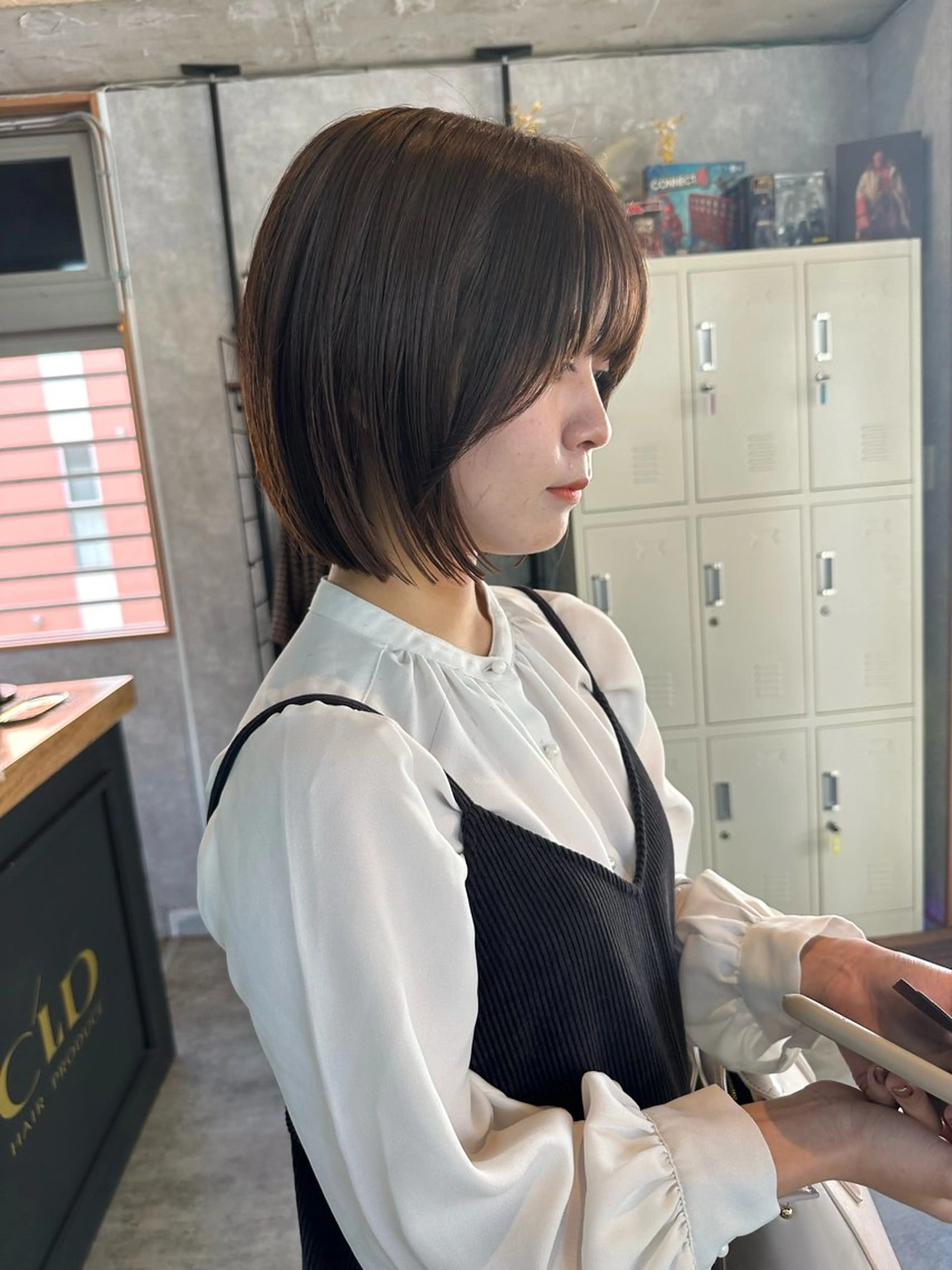 ショート 切りっぱなしボブ ショートボブ ハンサムショート 丸みショート ボブ カット ヘアカラー トリートメント C’LD hair produce /シールドヘア所属・モテ髪/ボブ/ショー ト/アダチフウトのヘアスタイル